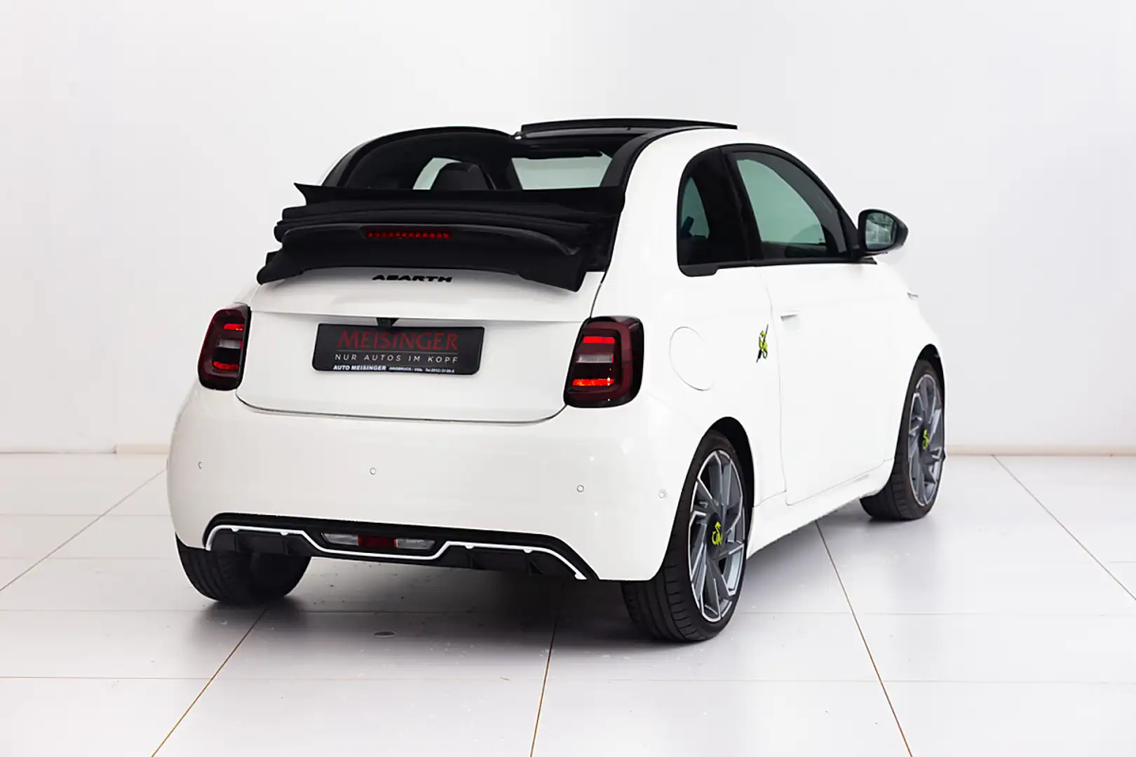 Abarth 500e Cabriolet Turismo Weiß - 2