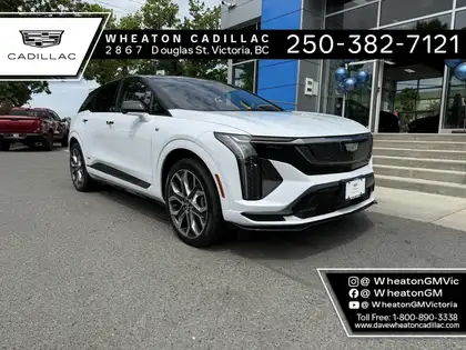 White 2026 Cadillac OPTIQ-V SUV / Crossover All-Wheel Drive Automatic
