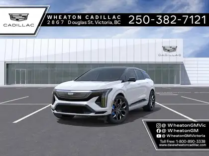 White 2026 Cadillac OPTIQ-V AWD SUV / Crossover All-Wheel Drive Automatic