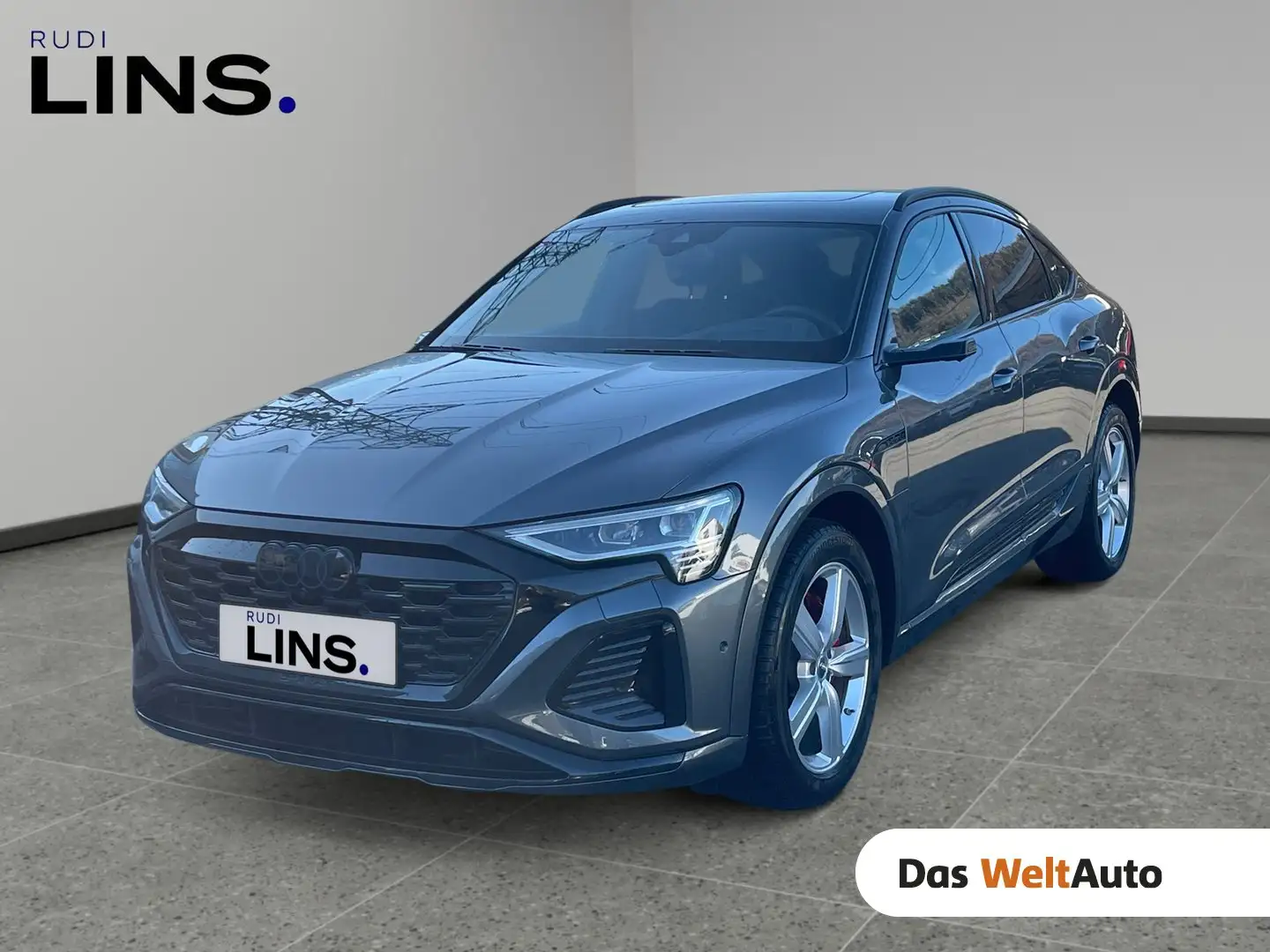 Audi Q8 55 e-tron quattro S line Grau - 1