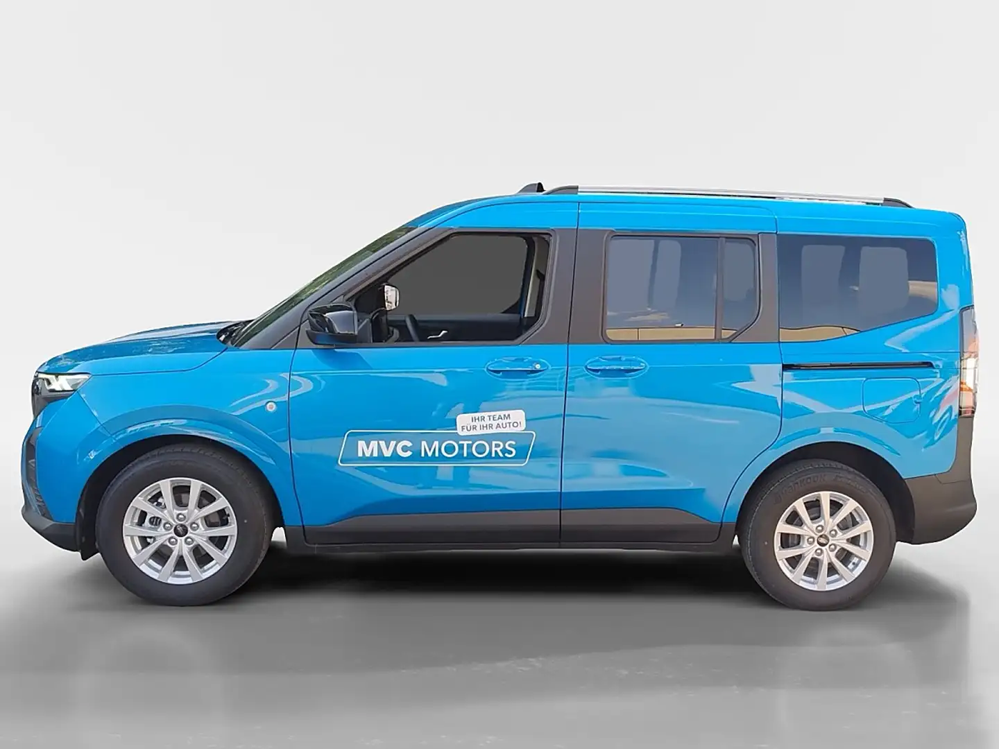 Ford Tourneo Courier 1,0 EcoBoost Titanium Aut. Blau - 2