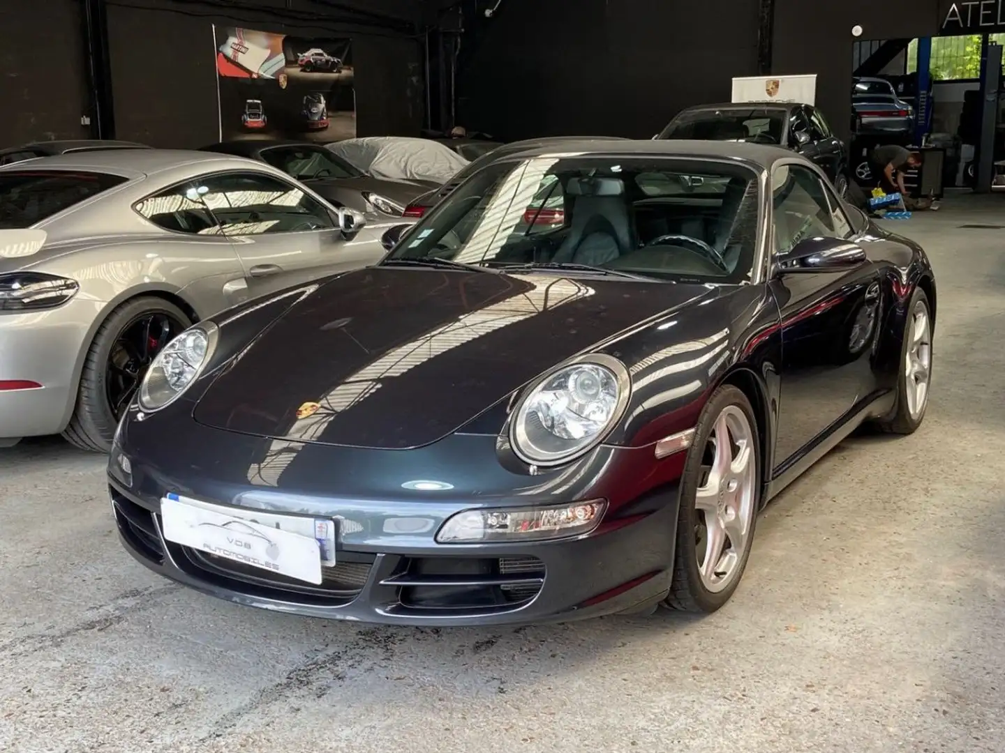 Porsche 911 997 CARRERA CABRIOLET 3.6 325CV BVA / 51000 KM Gris - 2