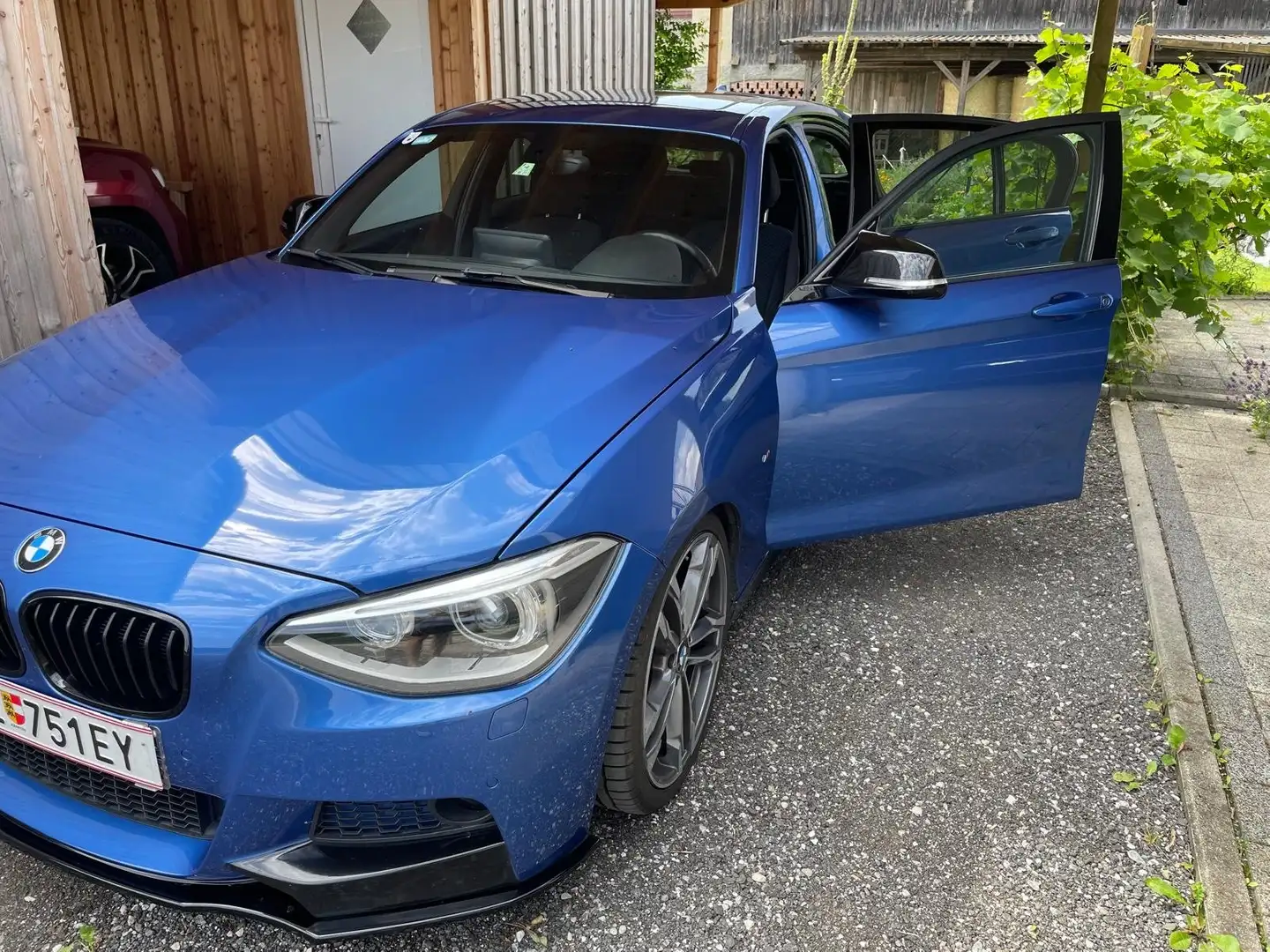 BMW 125 125i M Sport Aut. M Sport Blau - 2