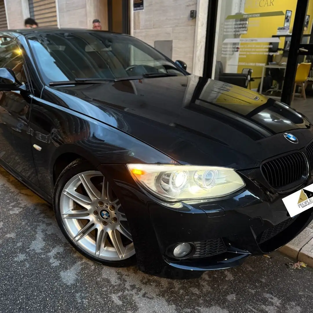 BMW 320 320d cat Cabrio Msport Negro - 2