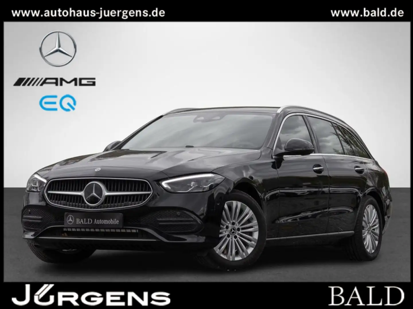 Mercedes-Benz C 200 T Avantgarde/Wide/LED/AHK/Distr/Cam/Easy-P Schwarz - 2