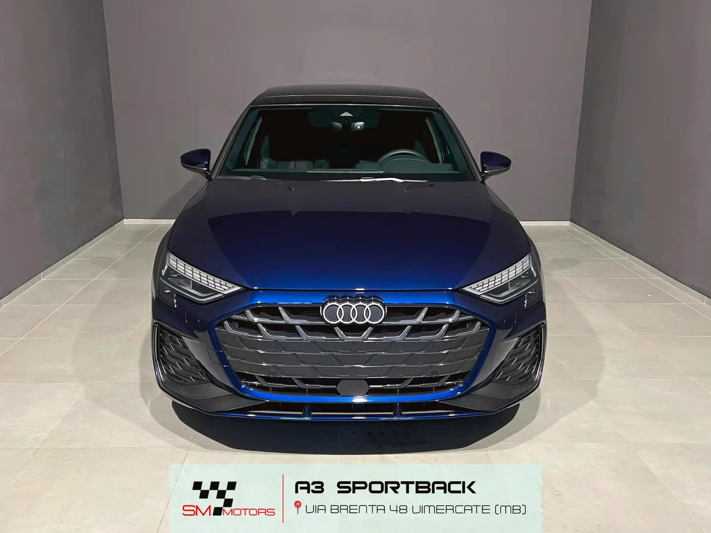 Audi A3 Sportback 35 2.0 tdi Sline stronic PRONTA CONSEGNA Blu/Azzurro - 2