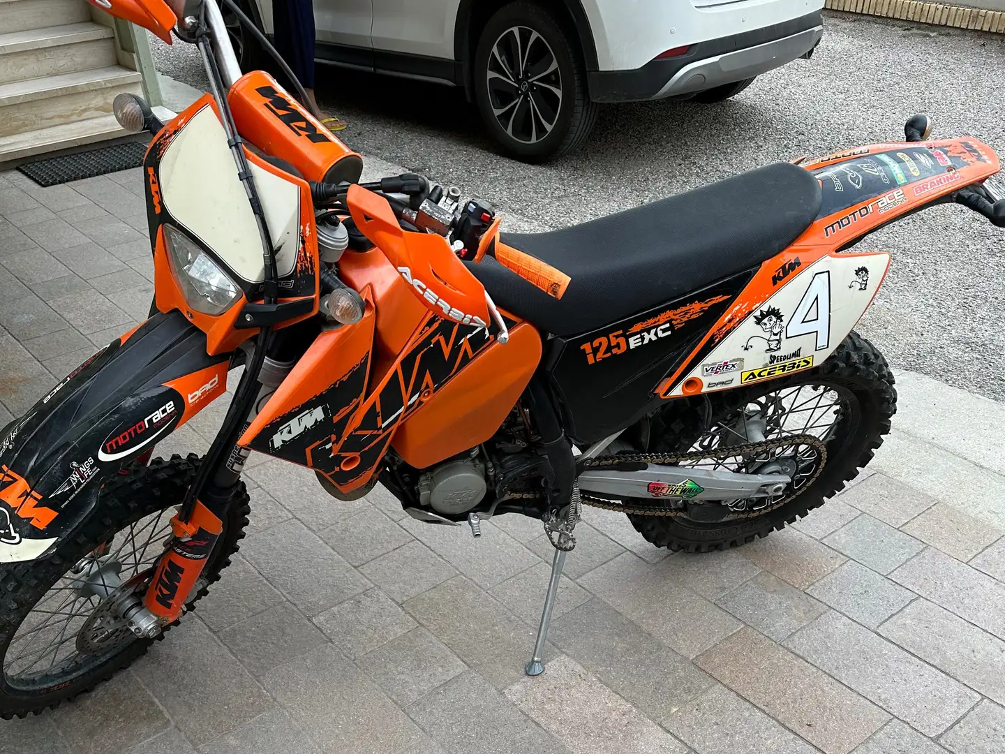 KTM 125 EXC Oranje - 1
