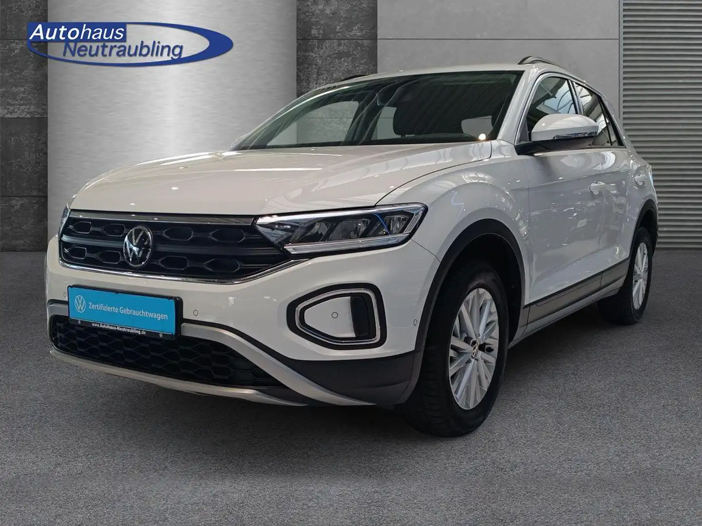 Volkswagen T-Roc 1.0 TSI "LIFE" 110 PS +NAVI+SHZ+PDC+ Weiß - 2