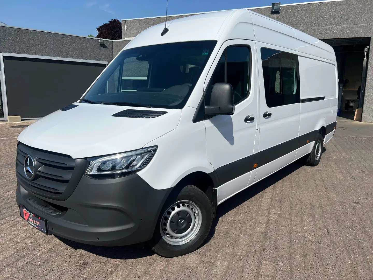 Mercedes-Benz Sprinter 317 L3H2 (37.000ex) 9G-TRONIC CAMERA PTS MBUX PANO Blanc - 2