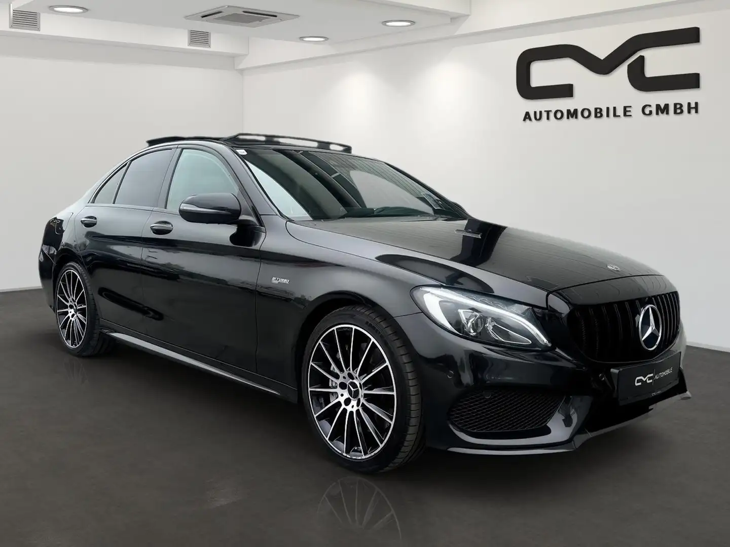 Mercedes-Benz C 43 AMG 4Matic/360°/Burmester/Pano/SH/SK/Sternenhimmel/ Schwarz - 2