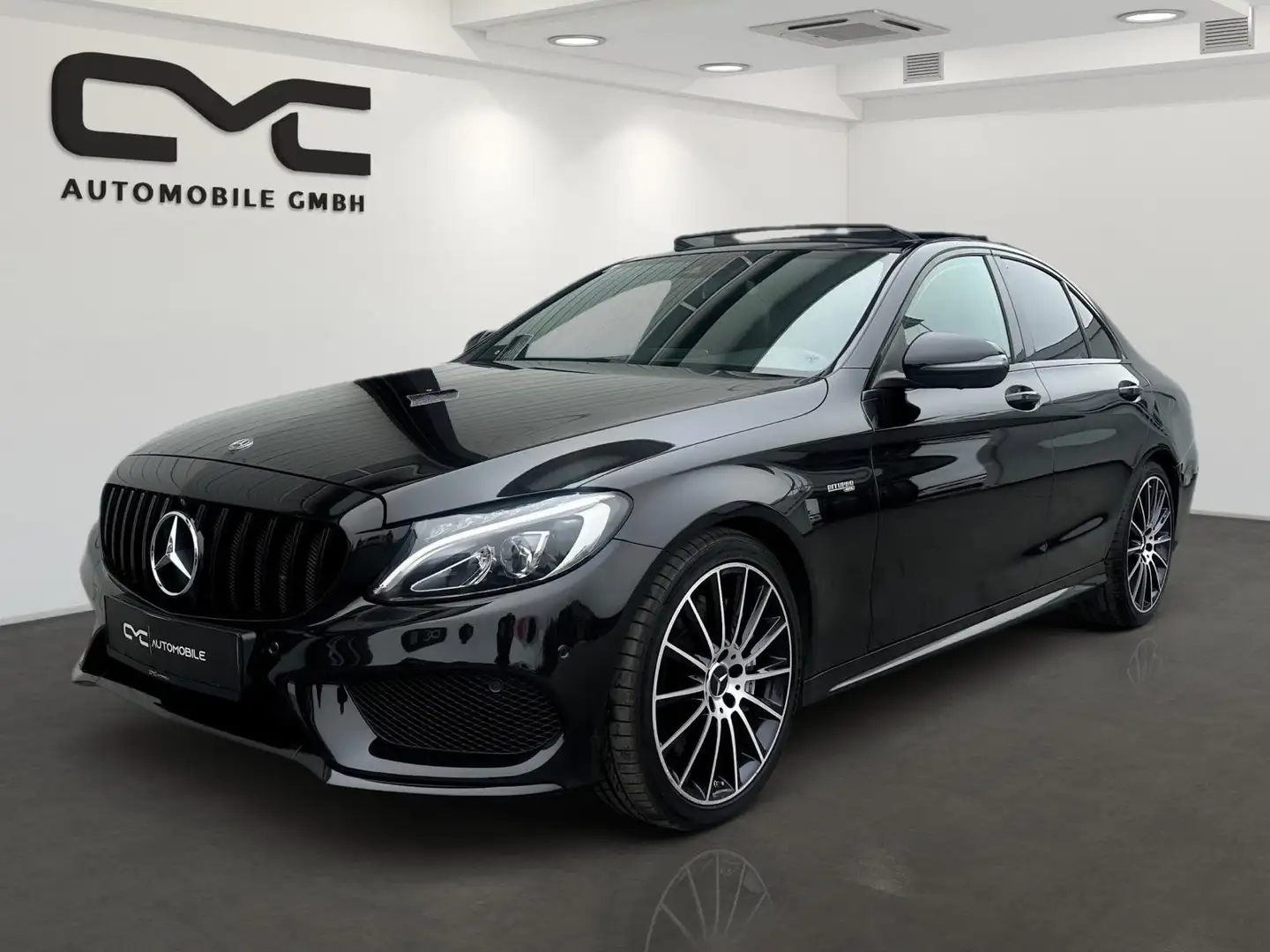 Mercedes-Benz C 43 AMG 4Matic/360°/Burmester/Pano/SH/SK/Sternenhimmel/ Schwarz - 1