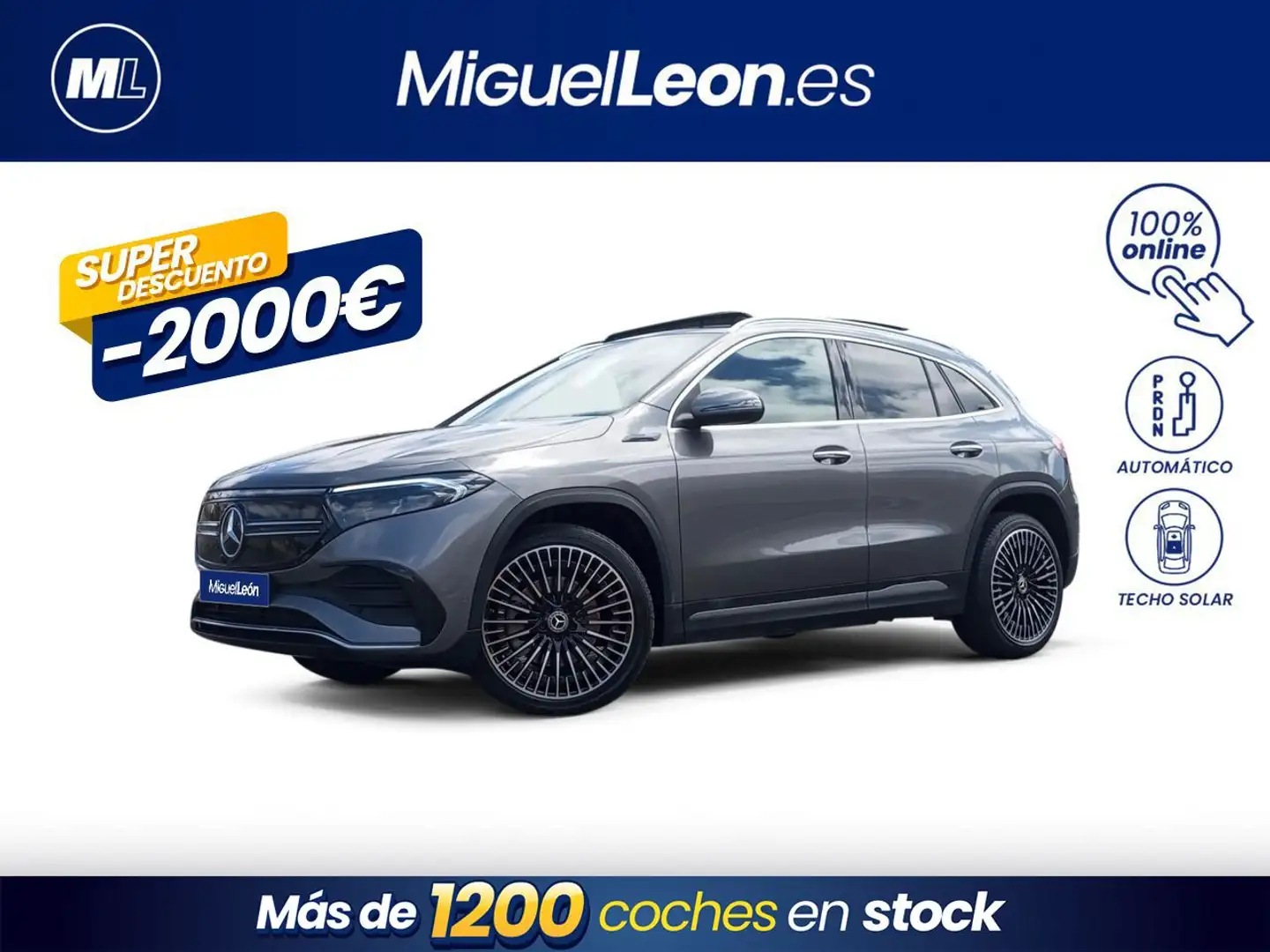 Mercedes-Benz EQA 250 Gris - 1