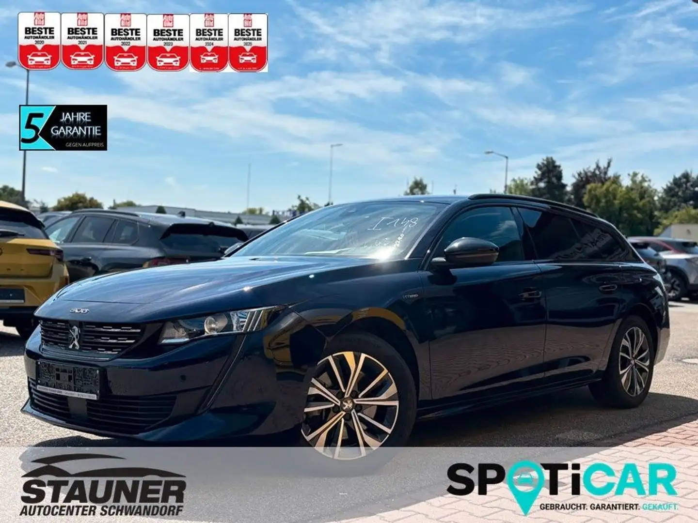 Peugeot 508 SW Active Pack Hybrid 225PS AT8 *SHZ*PDC* Blau - 1