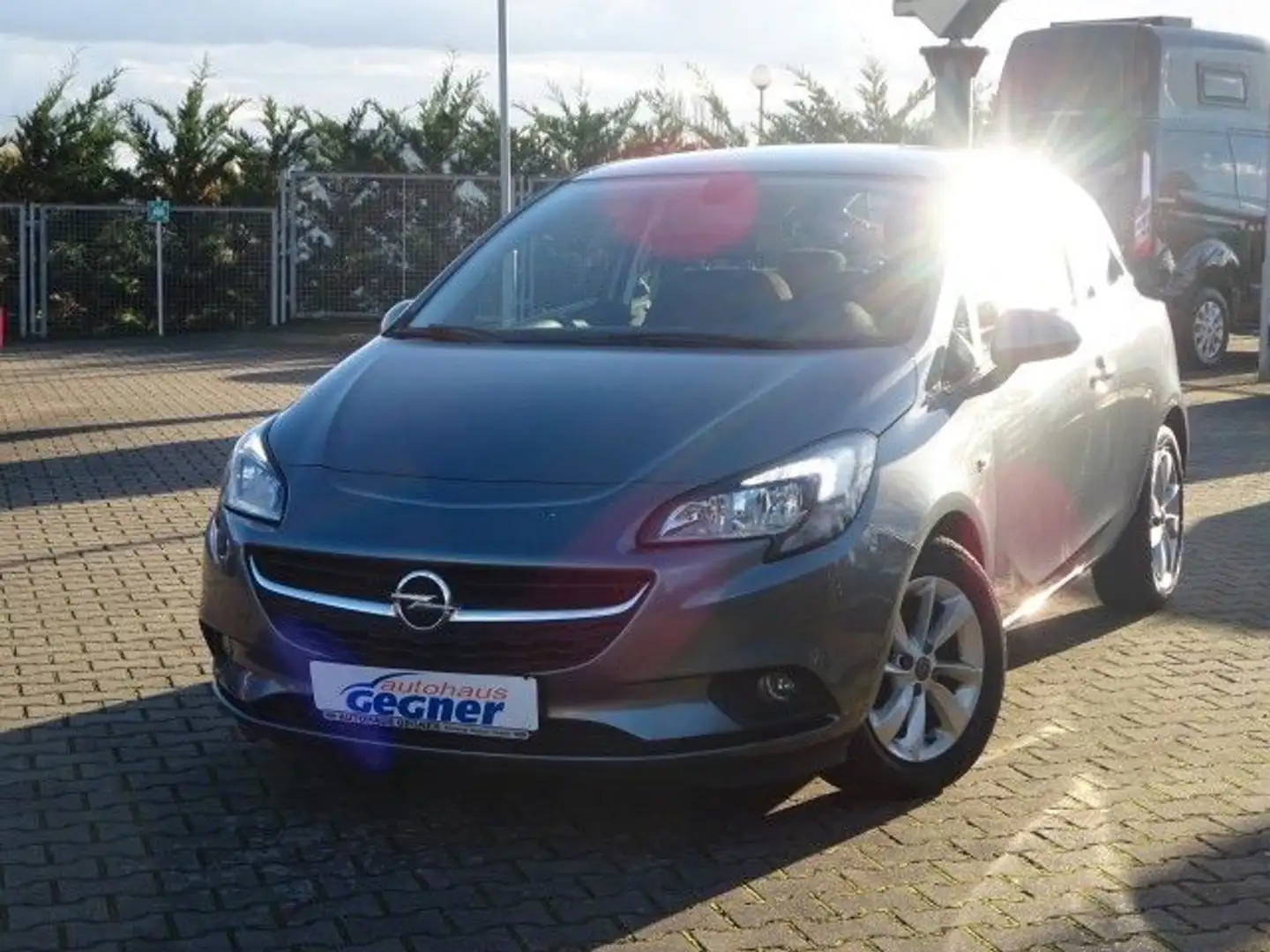 Opel Corsa E 70PS ON L-/SHZ Klima PPS Grau - 2