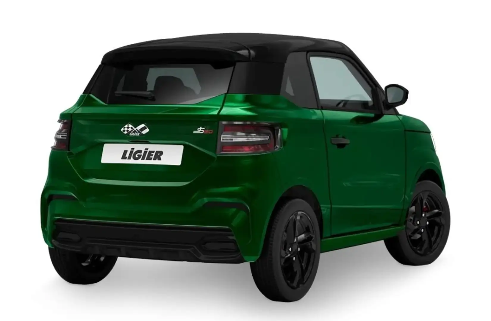 Ligier JS 50 ELITE +Climatizzatore +Servosterzo REVO D+ E5+ Verde - 2