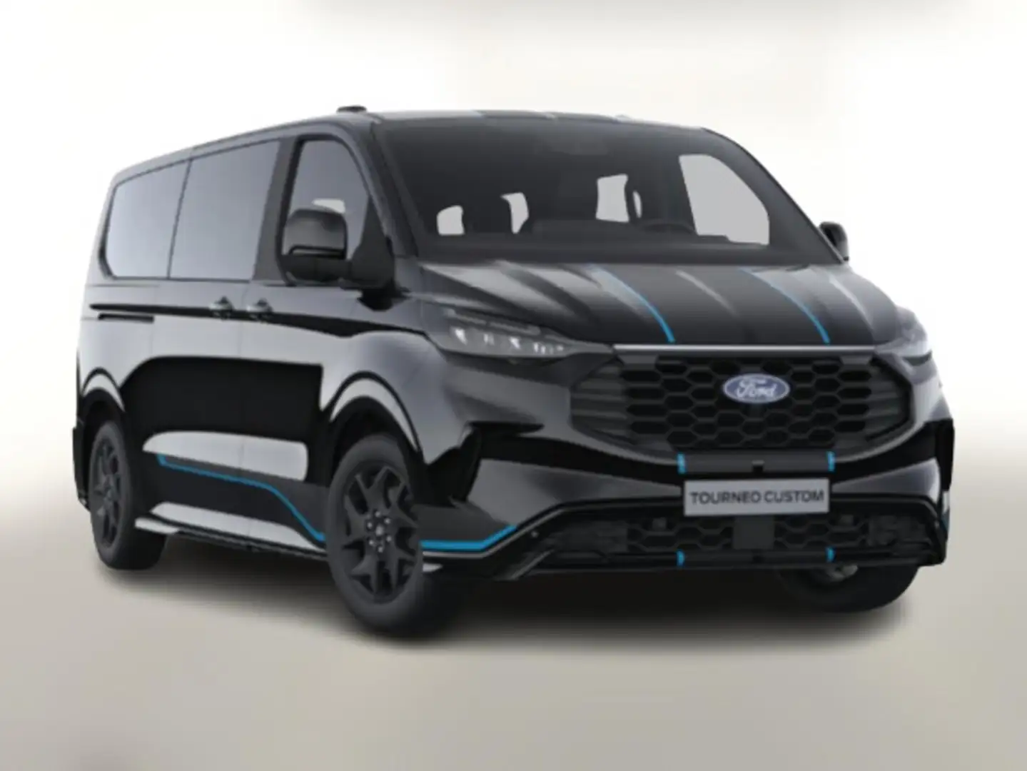 Ford Tourneo Custom Sport 2.0 TDCi 170 Aut 320 L2 ACC 125 kW (170 P... Schwarz - 1