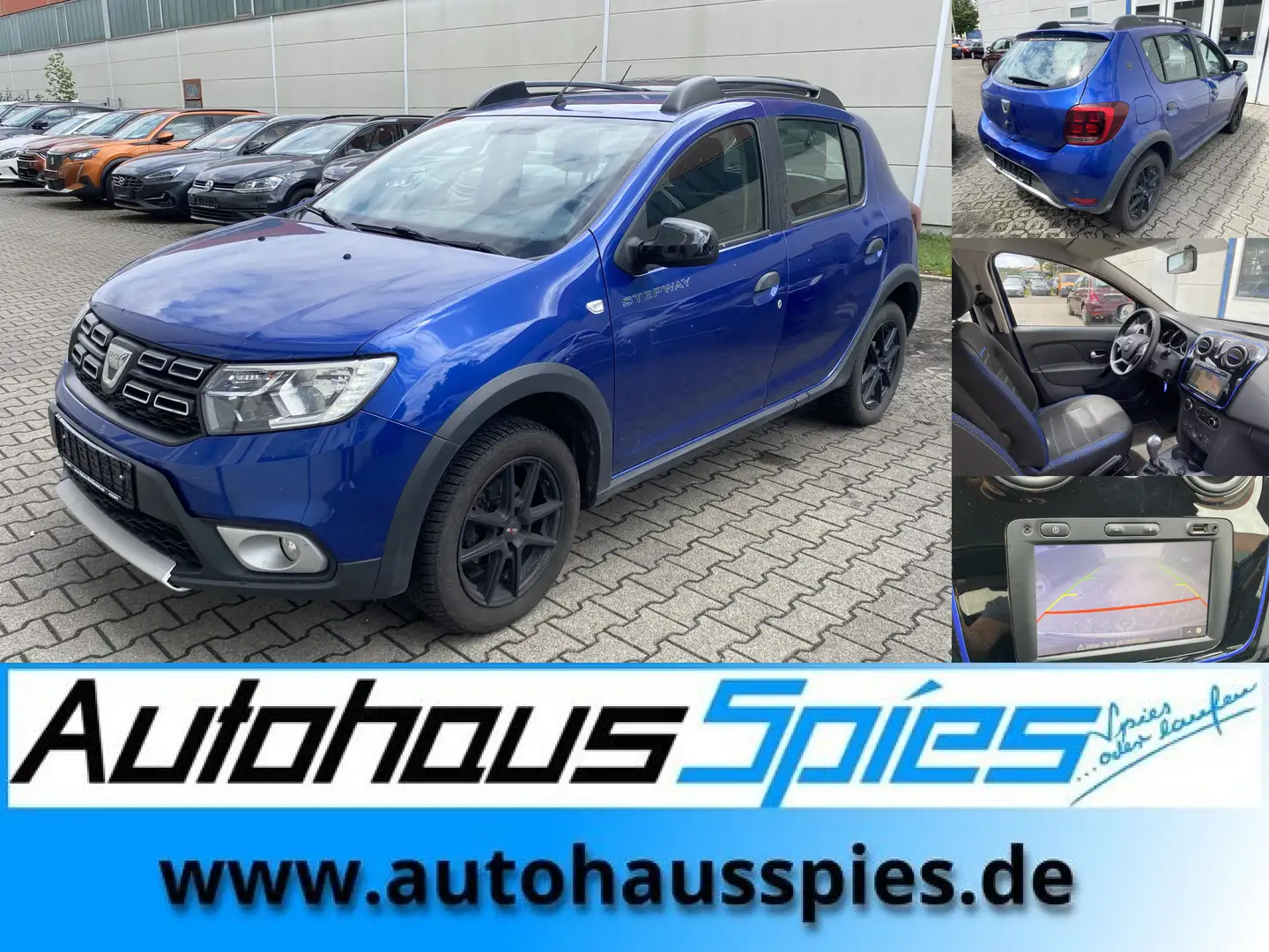 Dacia Sandero Stepway II 0.9 TCe 90 eco²  Celebration AHK Nav RK Blu/Azzurro - 1