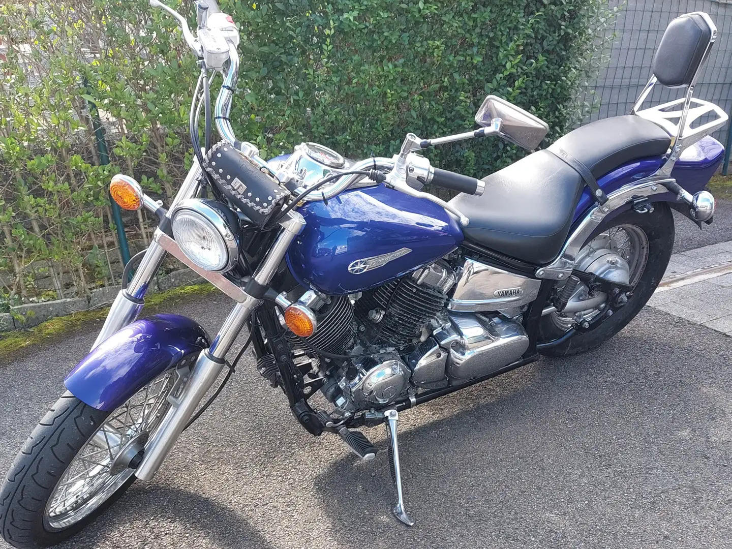 Yamaha XVS 650 Dragstar Albastru - 1