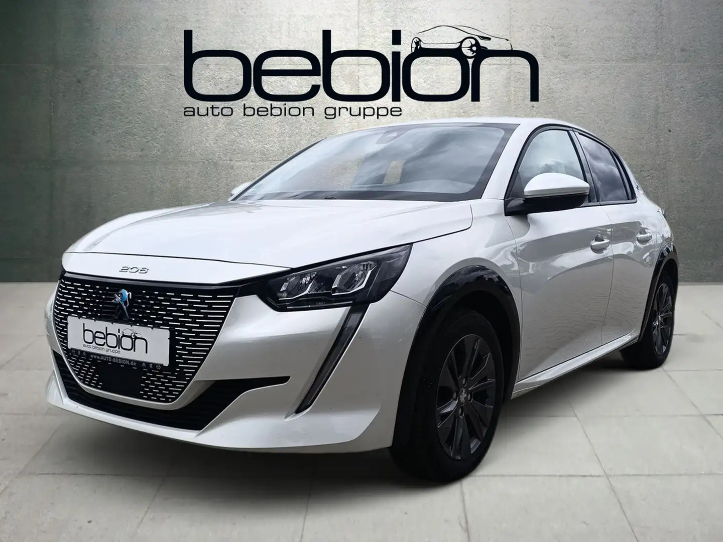 Peugeot 208 e- 136 (e-) e- Allure Pack ACC LED Navi PDC Blanc - 1