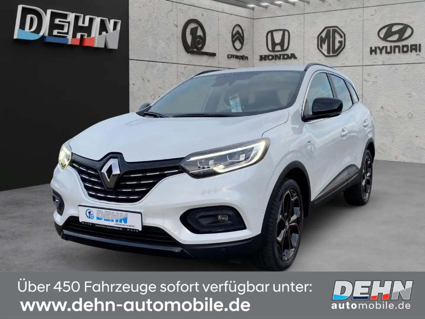 Renault Kadjar TCE 160 AT Black Edition Alcantara AHK Blanc - 2