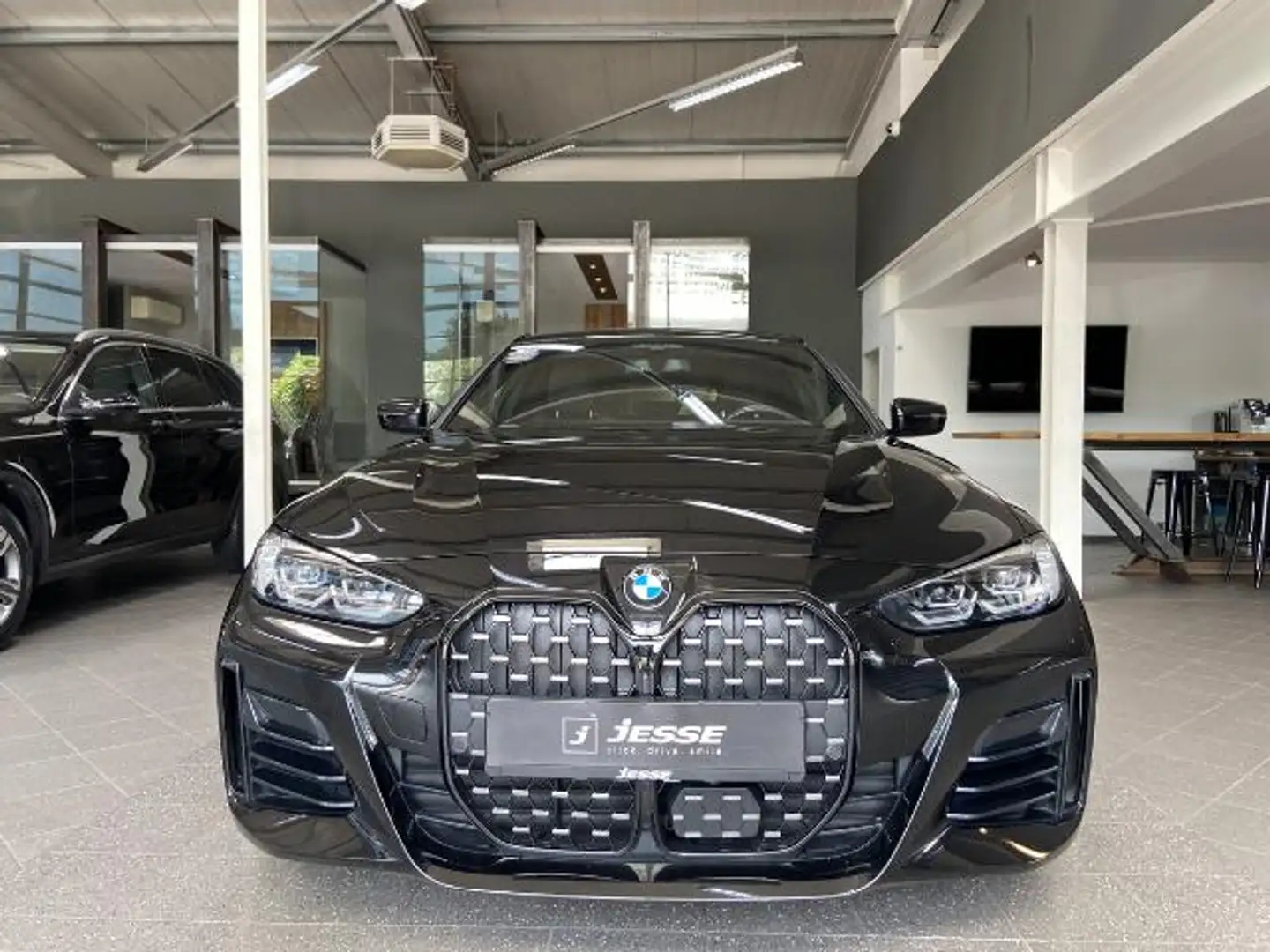 BMW 420 d GC xDrive M-Sport LED HUD ACC AHK Schwarz - 2