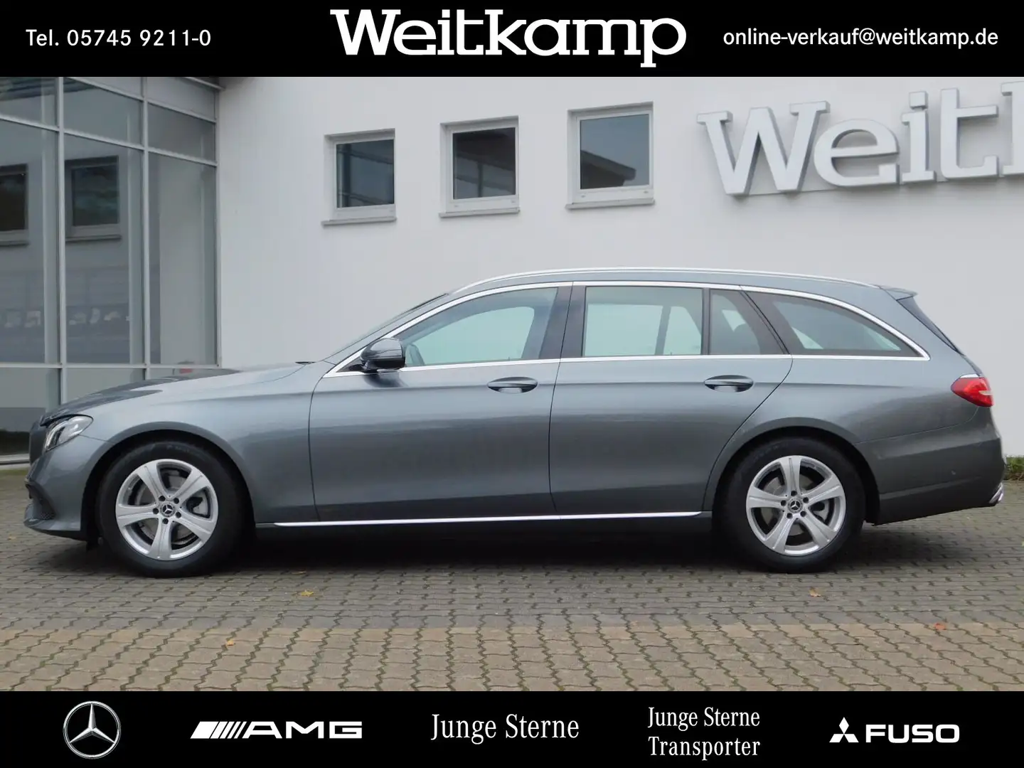 Mercedes-Benz E 200 E 200 T Avantgarde+LED+Navi+Kamera+el.Klappe Klima Grau - 2