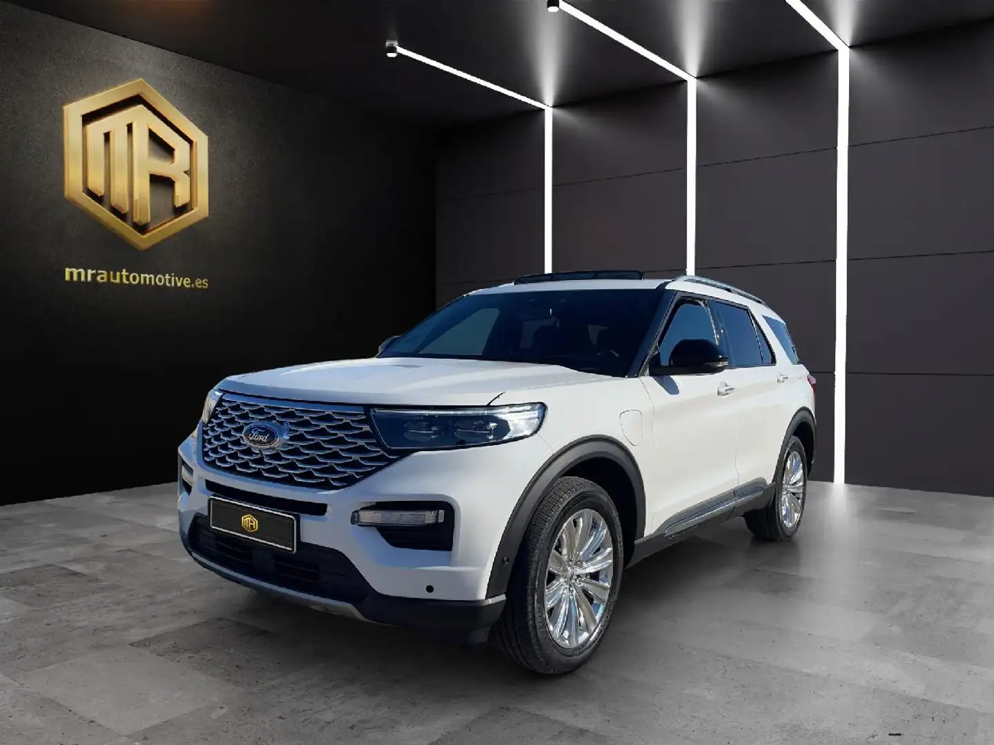 Ford Explorer 3.0 PHEV AWD Platinum Blanco - 1