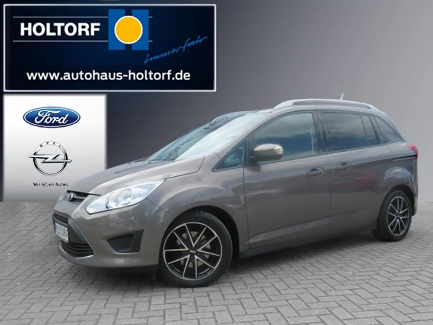 Ford Grand C-Max 7S  AT Motor ca. 50.000 TKM KLIMA Коричневий - 1