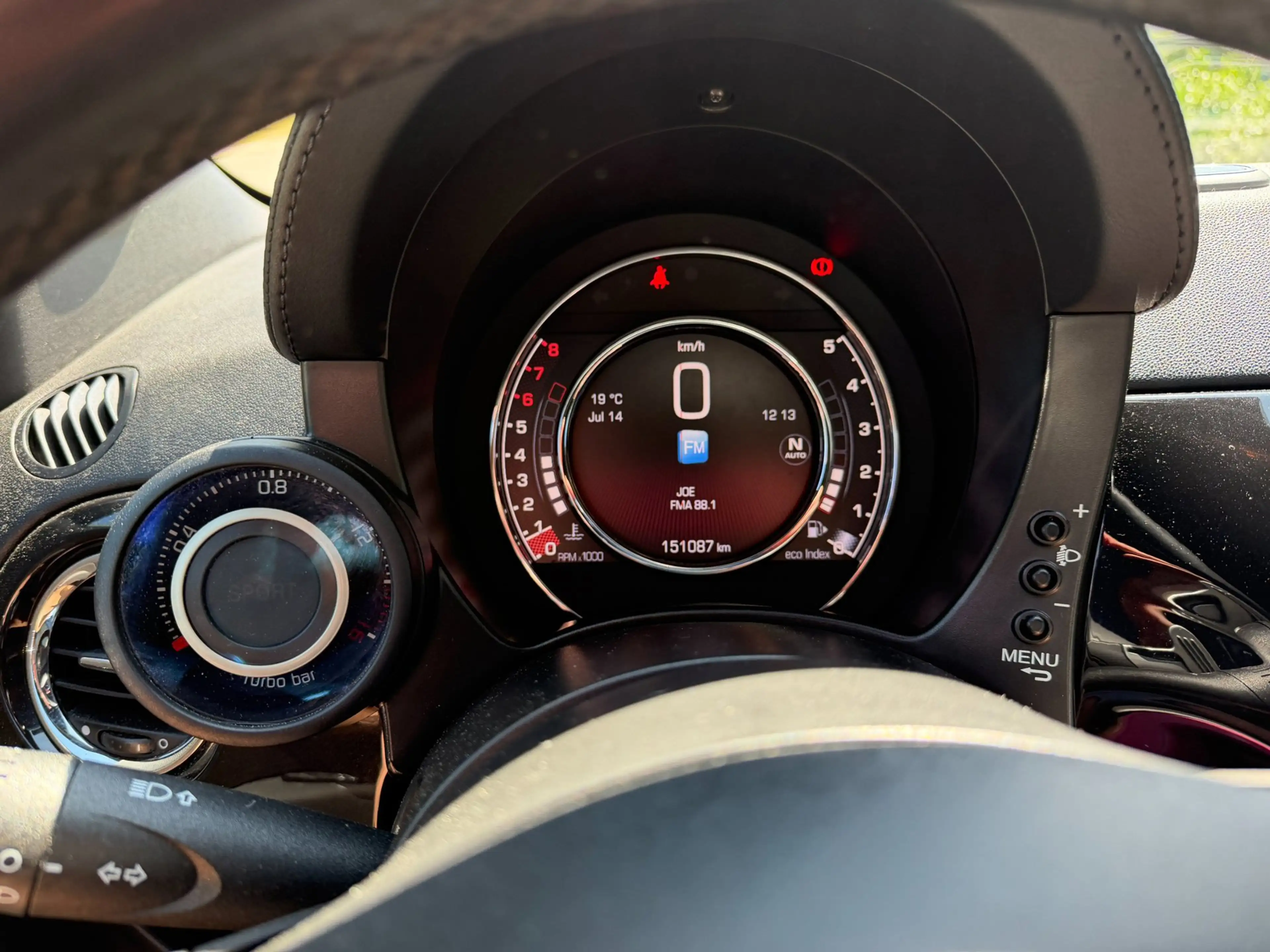 Fiat 500 Abarth 1.4 T-Jet Elaborabile automaat ,leer ,apk — photo 9