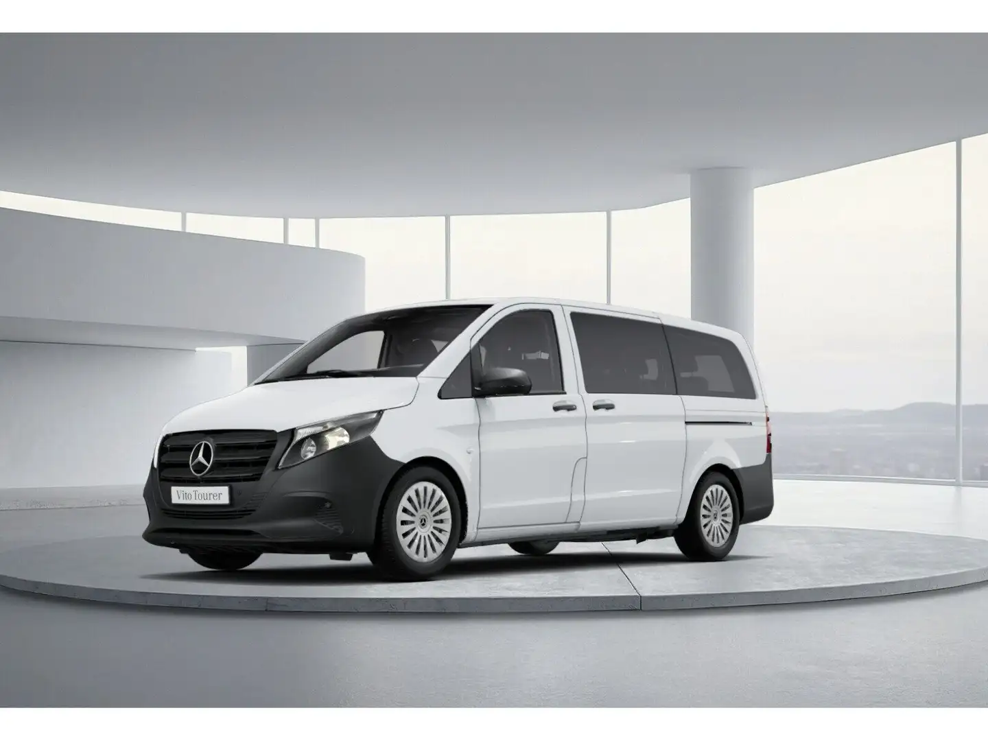 Mercedes-Benz Vito 114 CDI Kombi 4x4 PRO Lang AHK 2,5t 9 Sitze Weiß - 2