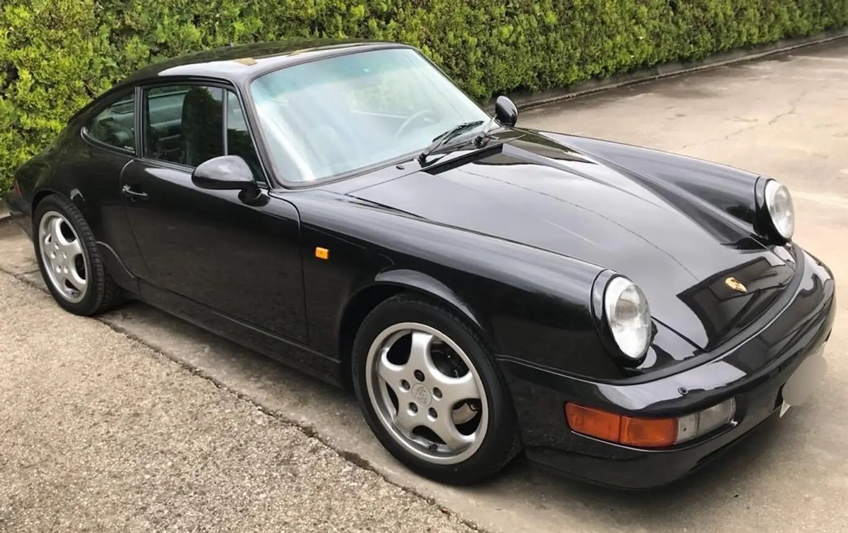 Porsche 964 Coupe 3.6 Carrera 2 MANUALE Schwarz - 2