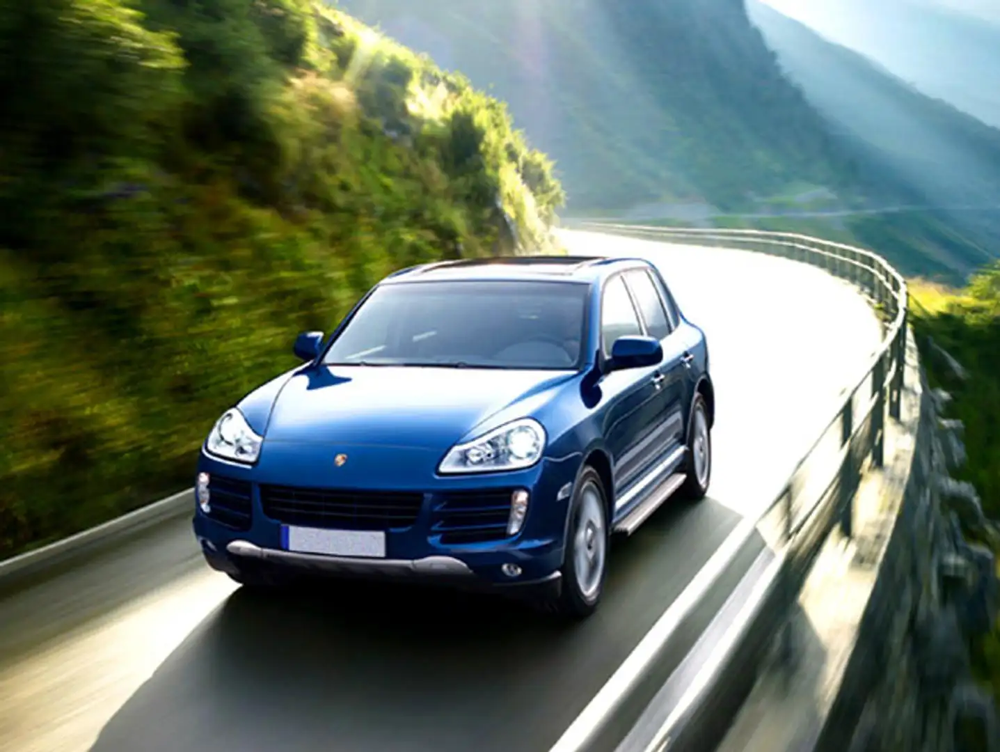Porsche Cayenne 3.0 Diesel Blanc - 1
