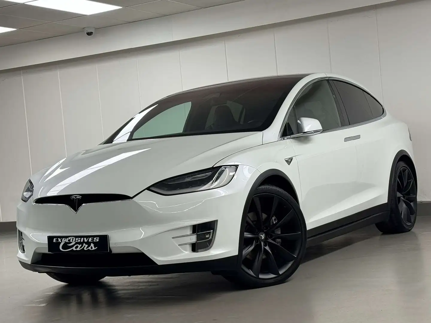 Tesla Model X 100 kWh DUAL MOTOR 6 PLACES FULL OPTIONS Blanc - 1