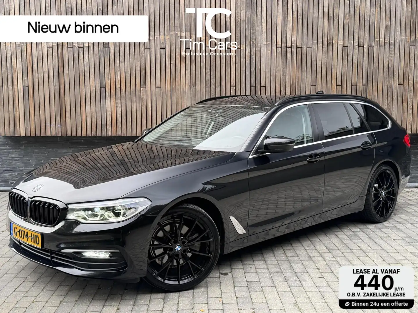 BMW 520 5-serie Touring 520i High Executive Automaat | App Noir - 1