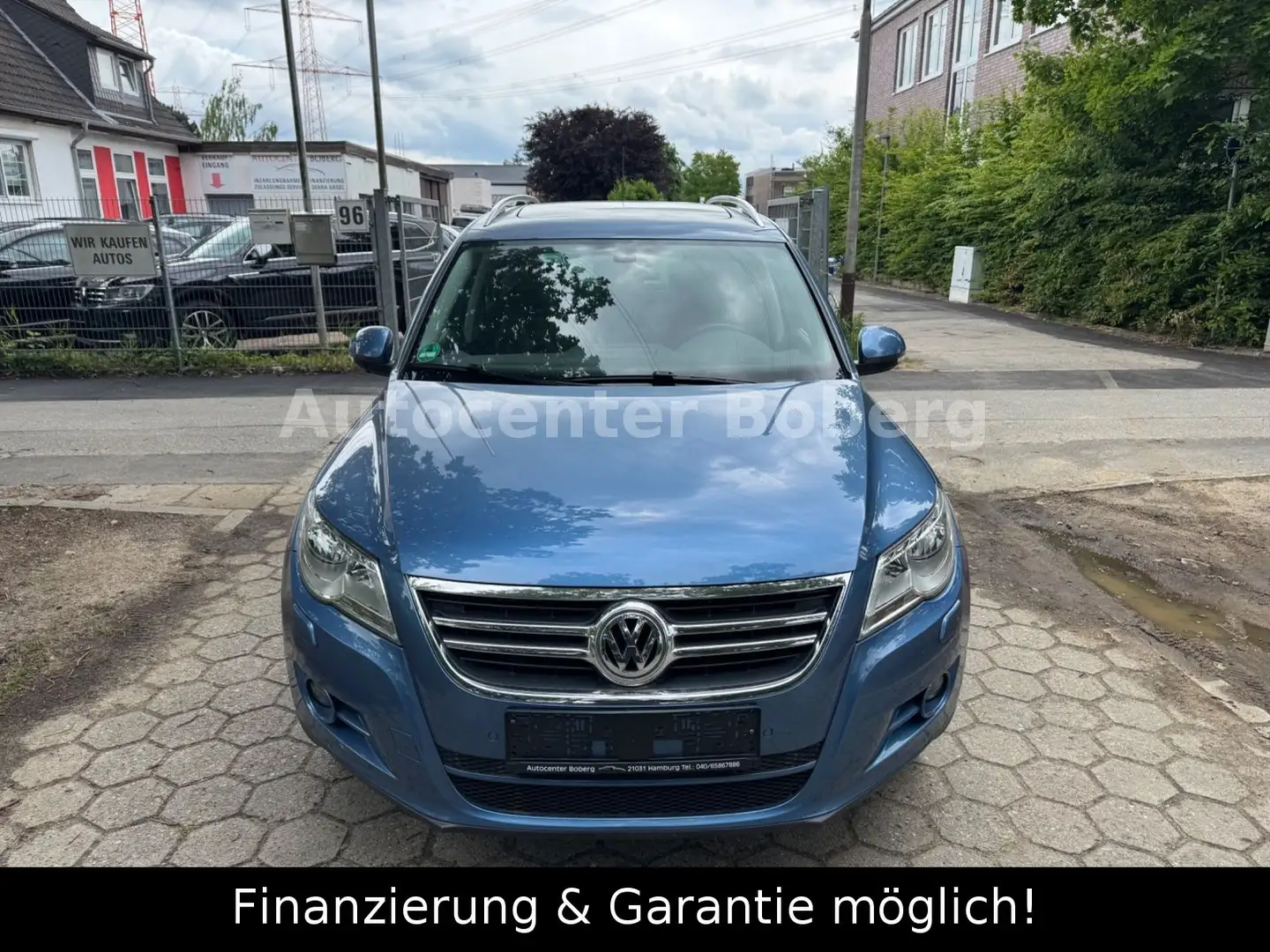 Volkswagen Tiguan Team 4-Motion 1.Hand Panoramadach 6-Gang Blau - 2