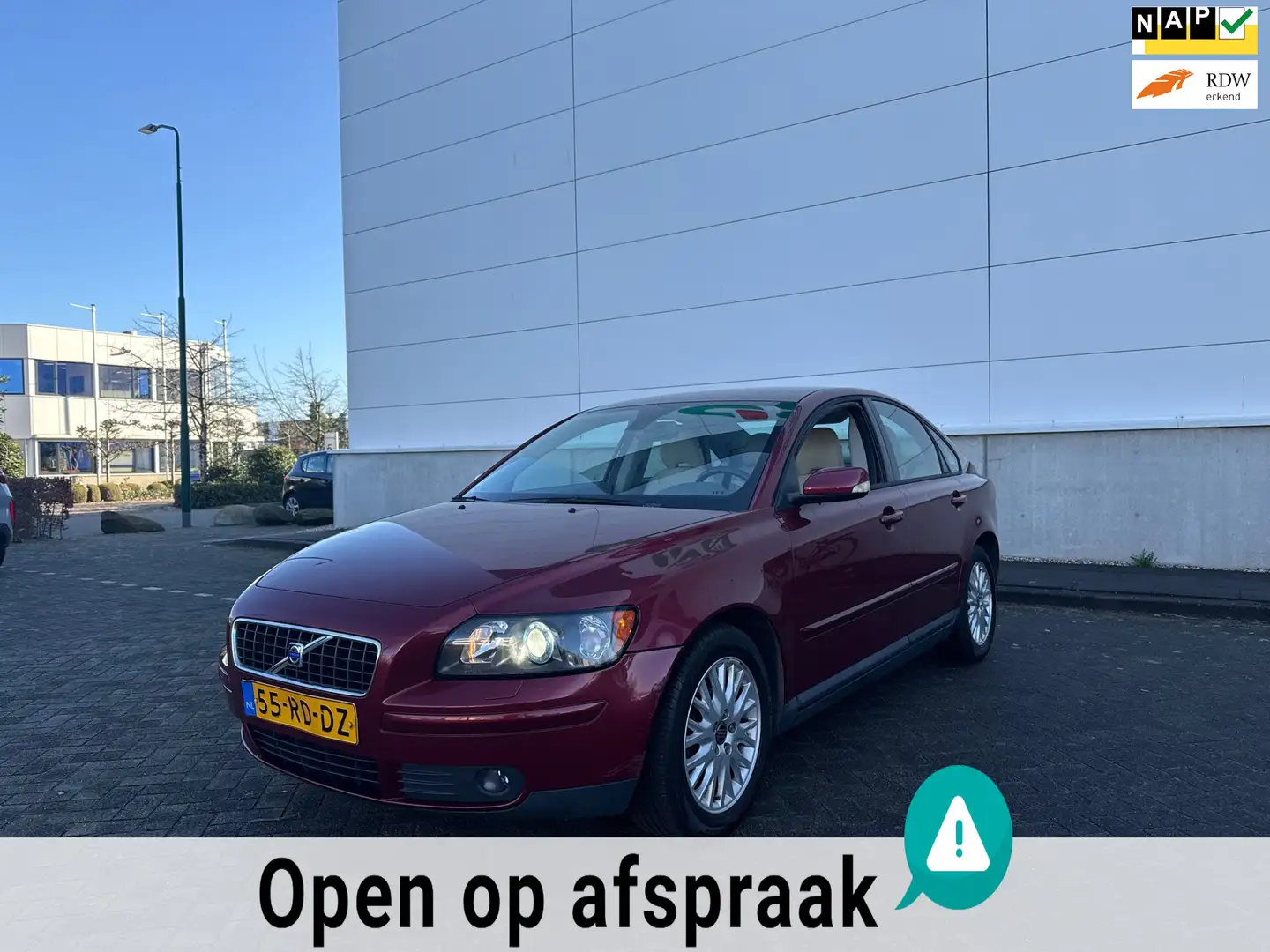 Volvo S40 2.4 Summum AUT/NAP/LPG/XENON/STORING REMSYSTEEM Rot - 1