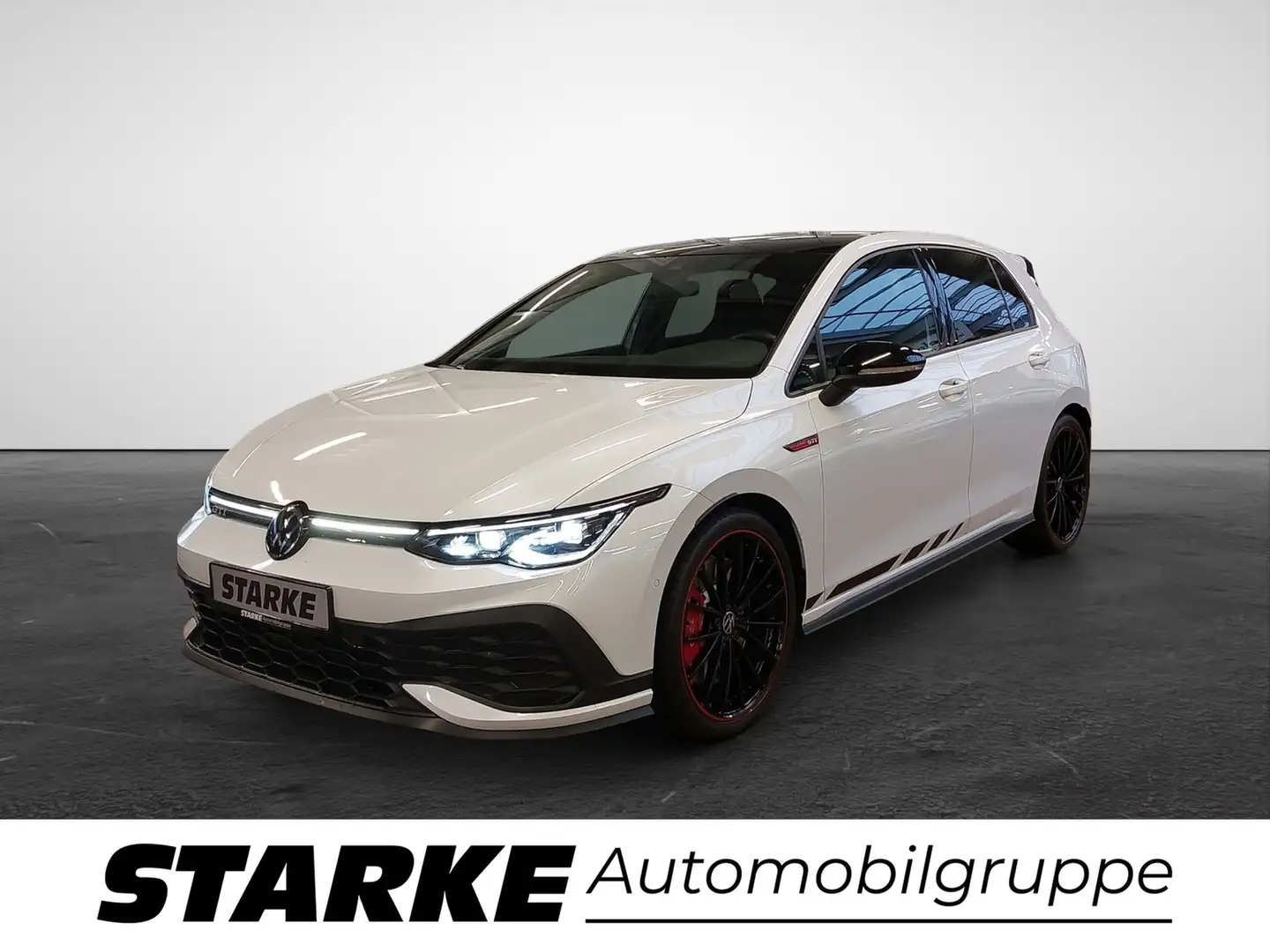 Volkswagen Golf GTI 2.0 TSI DSG Clubsport Black Style Weiß - 2