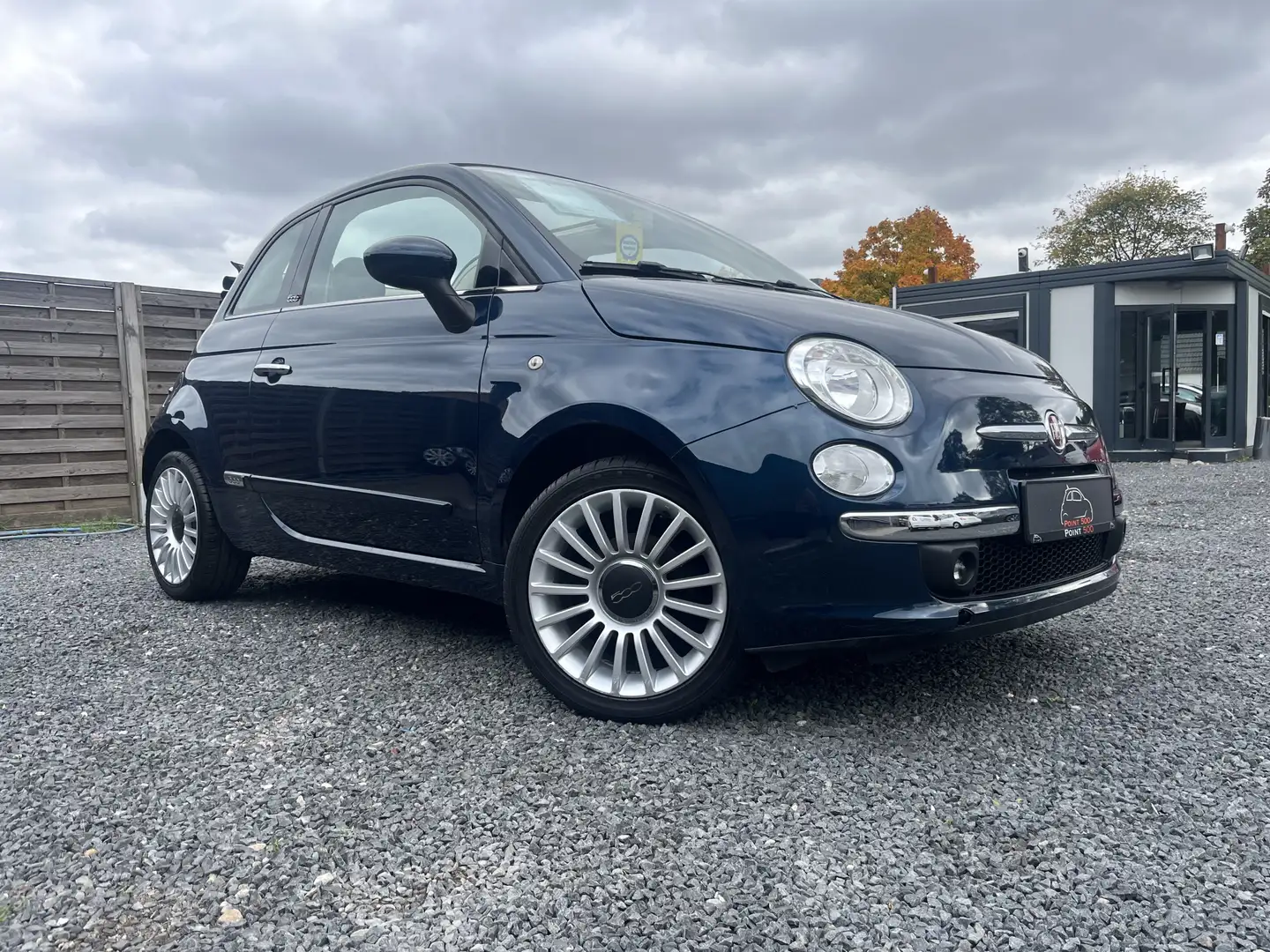 Fiat 500C AUTOMATIK PDC 87TKM RIESENAUSWAHL FIAT500! Blau - 2