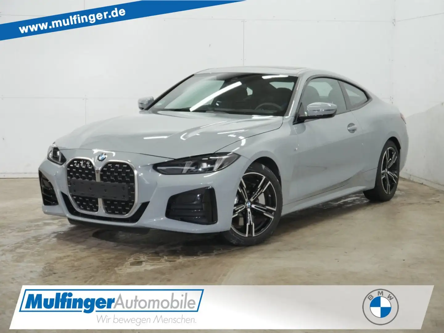 BMW 430 i xDr. M Sport FACELIFT HUD GlasD.P+ HiFi AHK Grau - 1