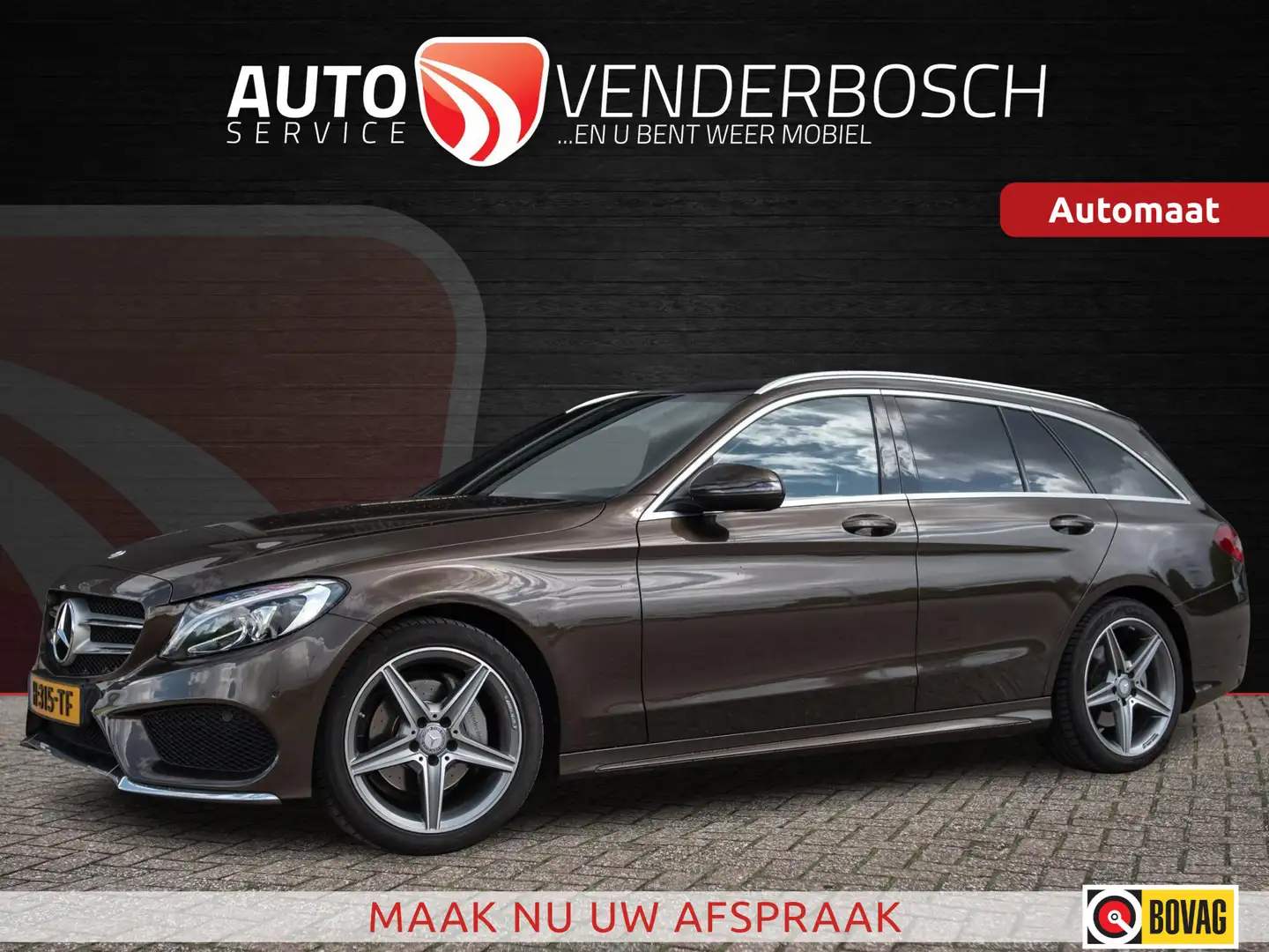 Mercedes-Benz C 180 Estate Prestige 156pk AMG | Elektrische klep | Sto Marrón - 1