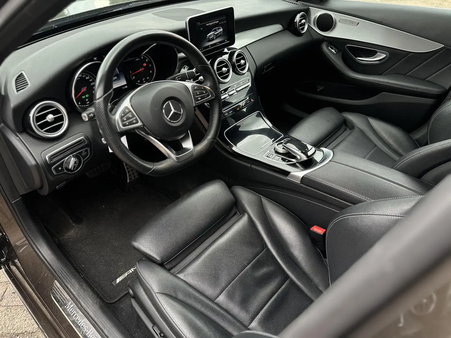 Mercedes-Benz C 180 Estate Prestige 156pk AMG | Elektrische klep | Sto Marrón - 2