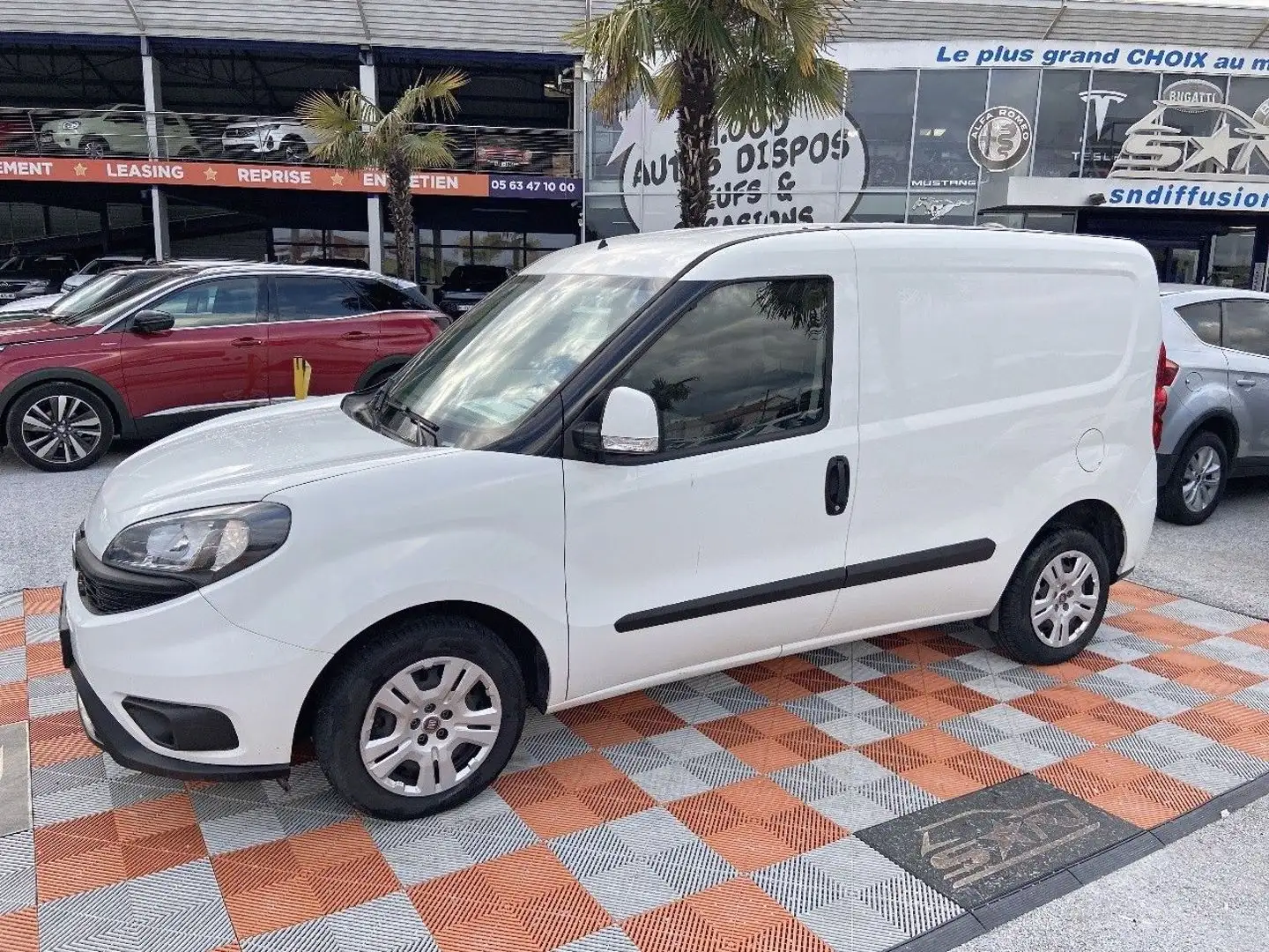 Fiat Doblo 1.6 D Multijet 105 PACK PRO 3PL Blanc - 1