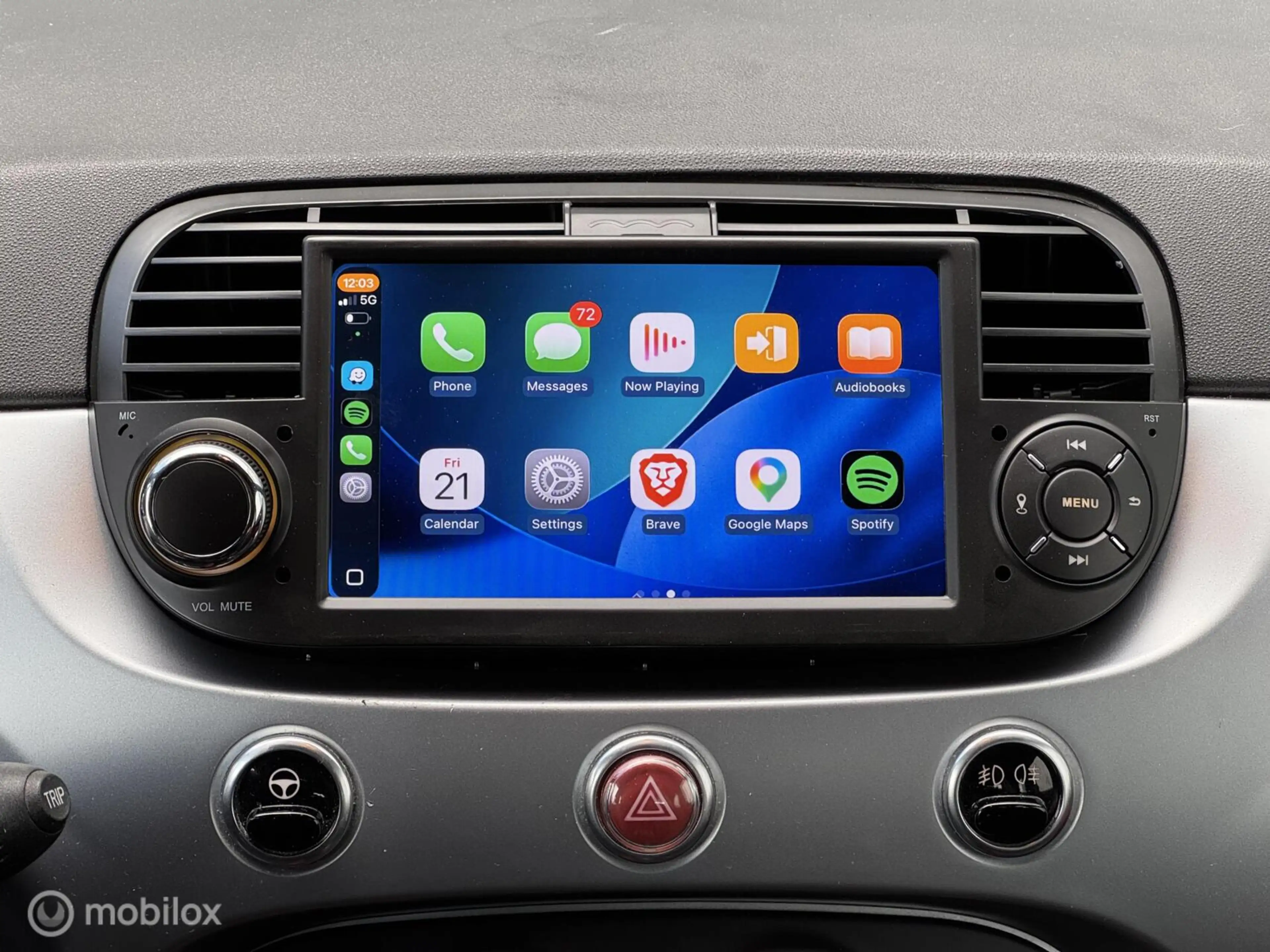 Fiat 500 1.2 500S | Carplay | Leder | Airco — photo 8