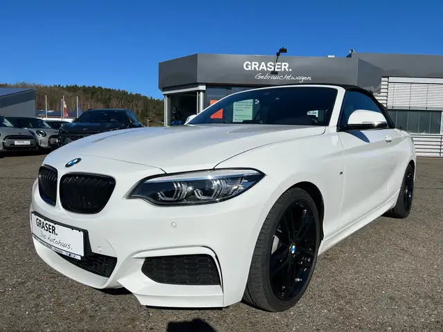 BMW 218 i Cabrio M-Sport AHK DAB Navi LED USB Automatik
