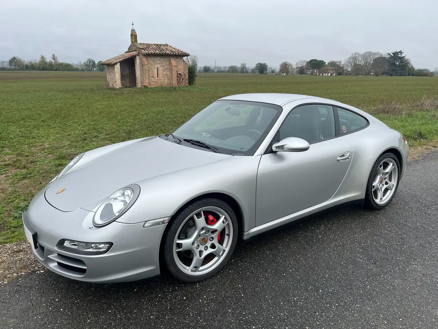 Porsche 997 911 Carrera 4S Coupé 3.8i Gümüş rengi - 1