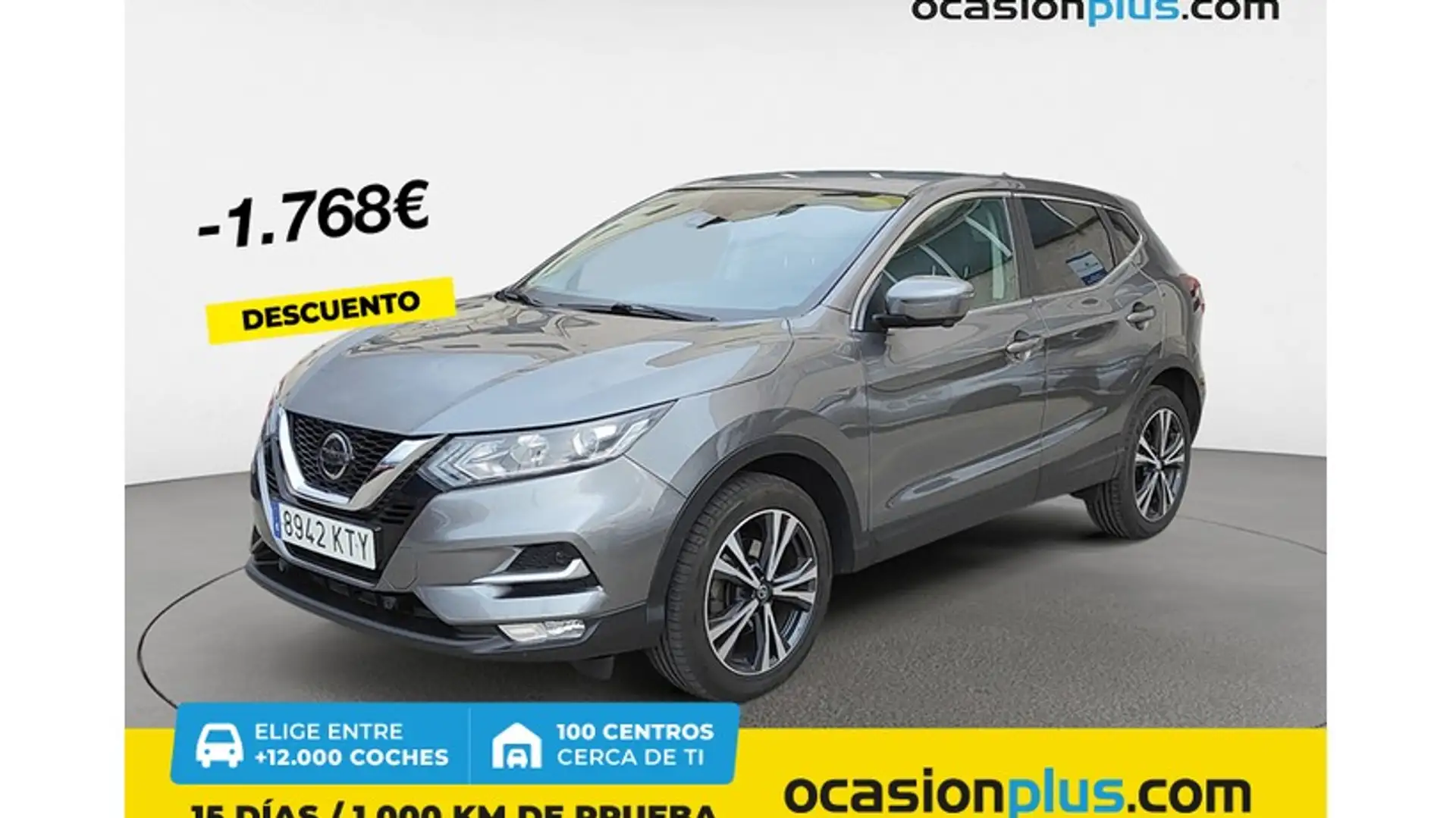 Nissan Qashqai 1.3 DIG-T N-Connecta 4x2 DCT 117kW Grijs - 1
