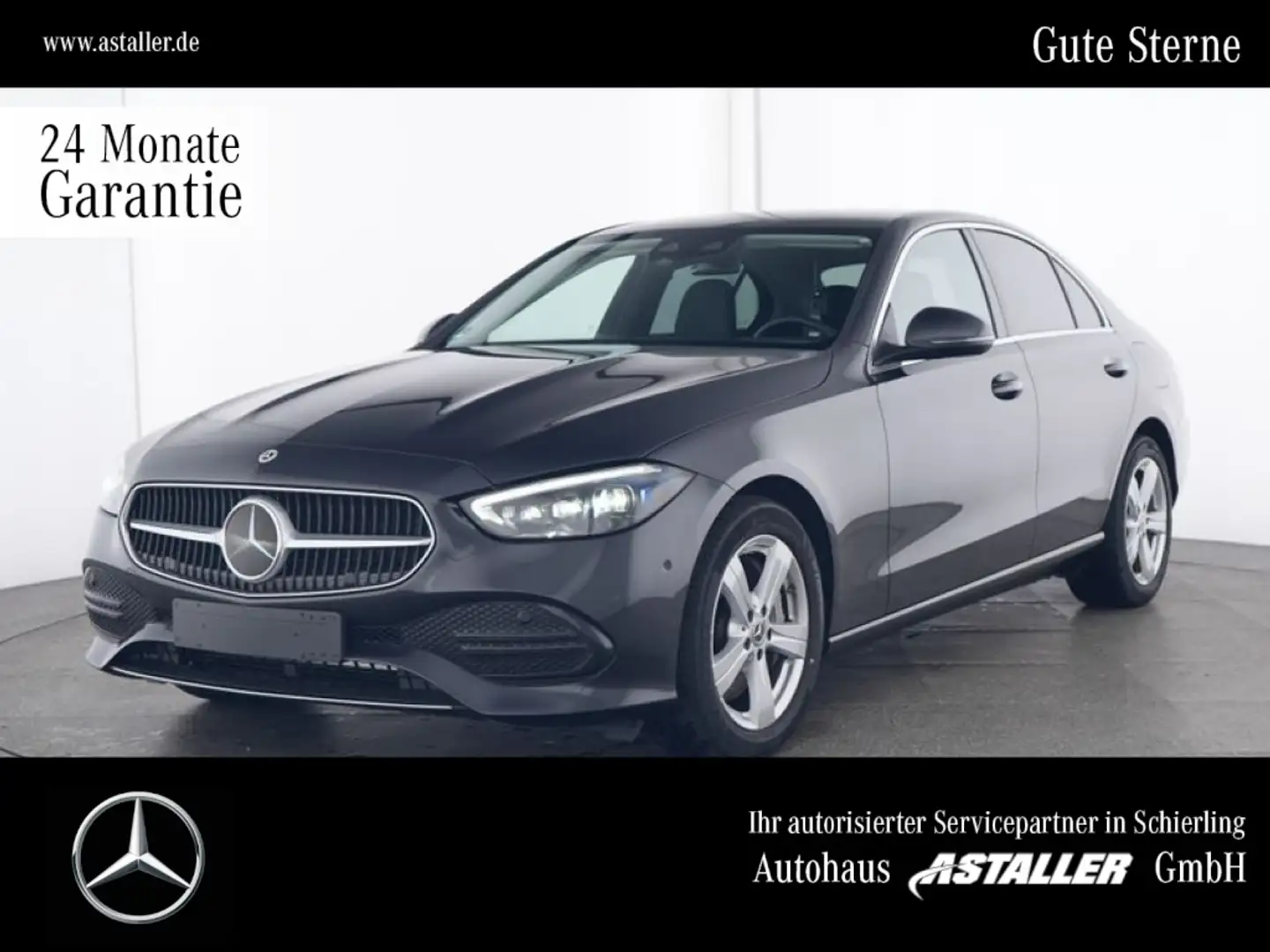 Mercedes-Benz C 400 e 4M Avantgarde2x LED+MBUX+Distr+DigiLight Grau - 1