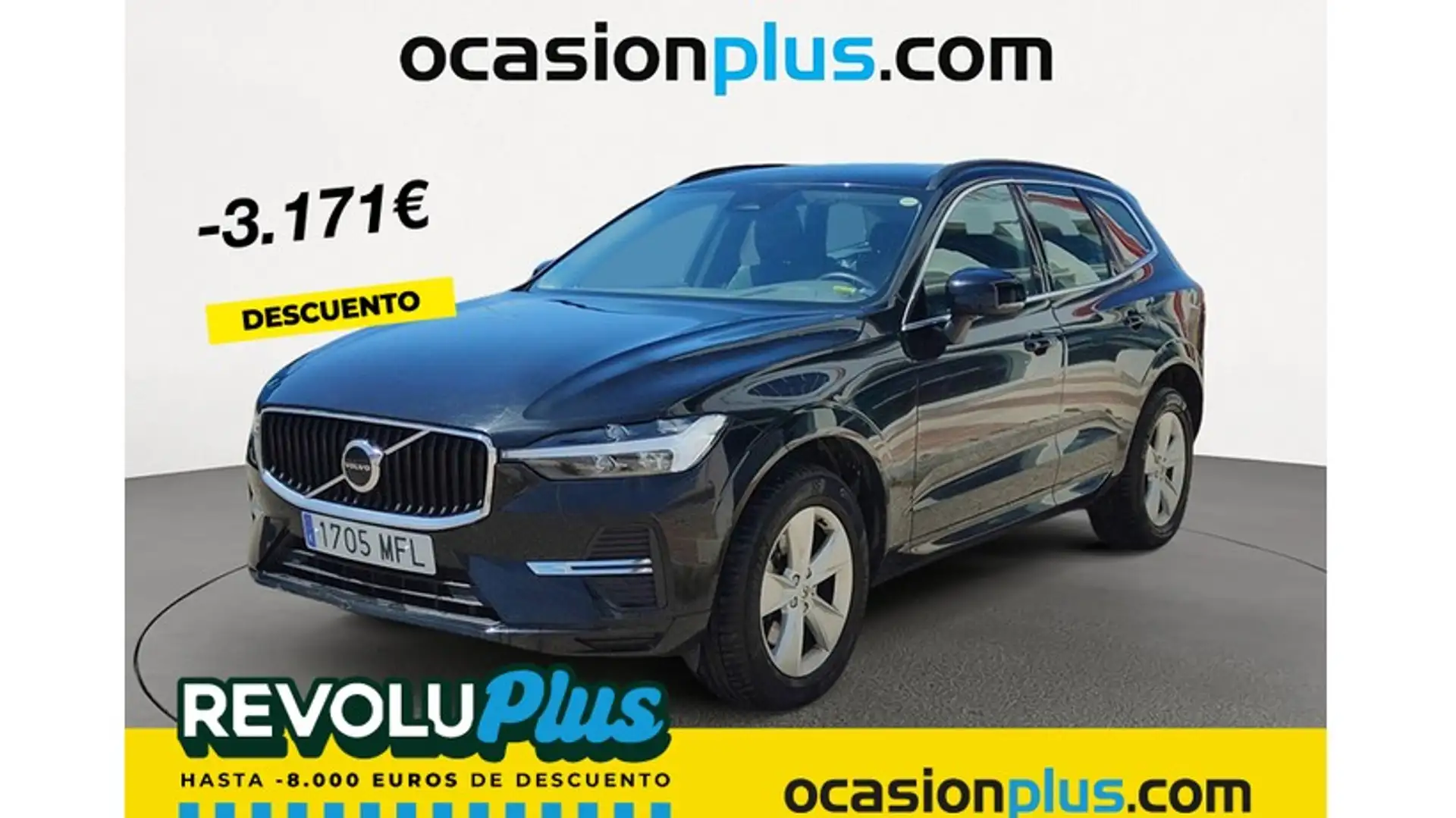 Volvo XC60 B4 Core FWD Aut. Zwart - 1