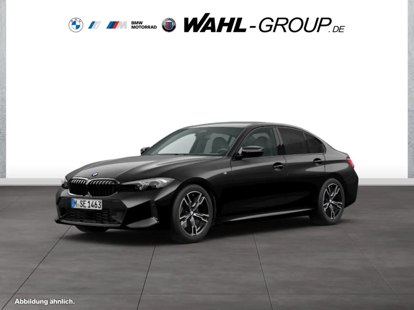 BMW 320 d Limousine M Sportpaket HiFi DAB Klimaaut. Schwarz - 1
