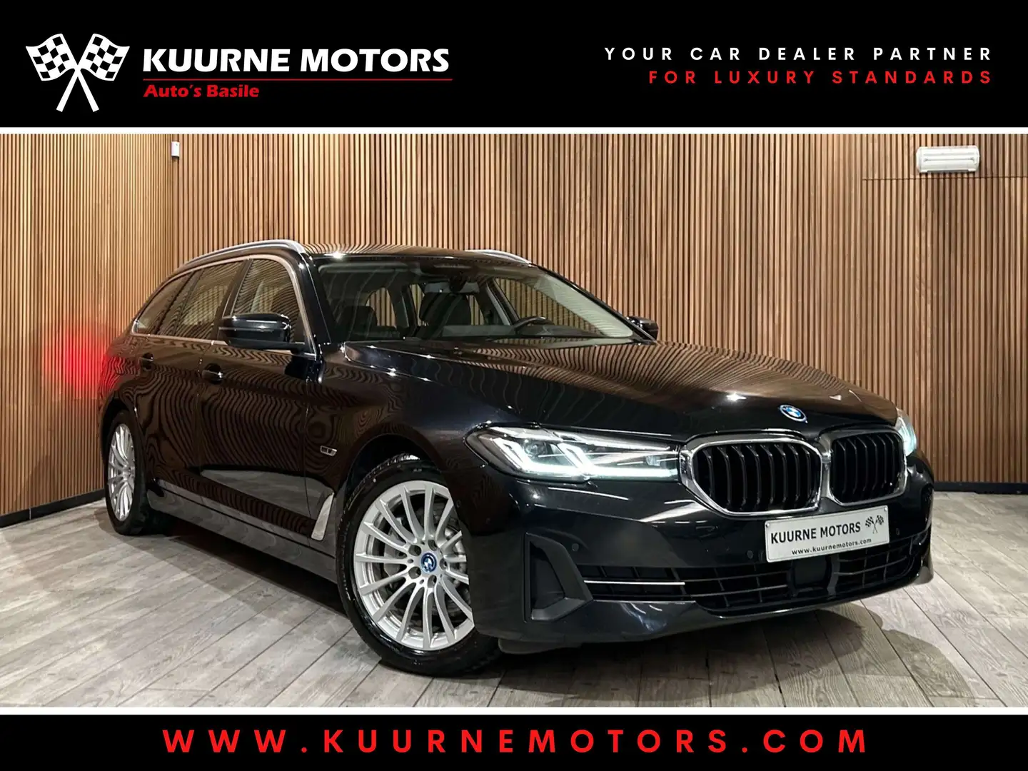 BMW 530 e Touring Alu18\/Acc/ComfZet/Cam360 *1j garantie* Noir - 1